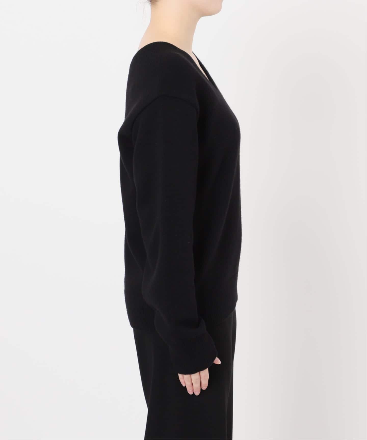 NOICE/ノイス】OFF-SHOULDER WOOLBLEND KNIT（ニット／セーター
