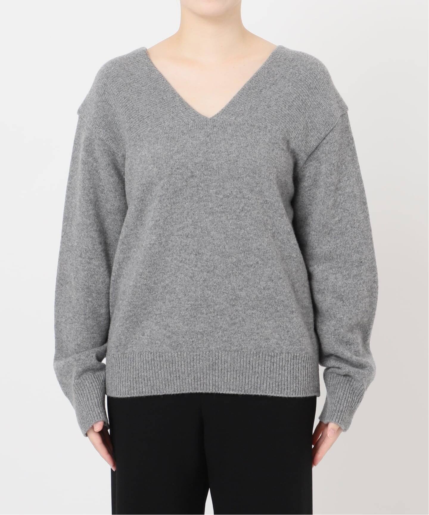 NOICE/ノイス】OFF-SHOULDER WOOLBLEND KNIT（ニット／セーター