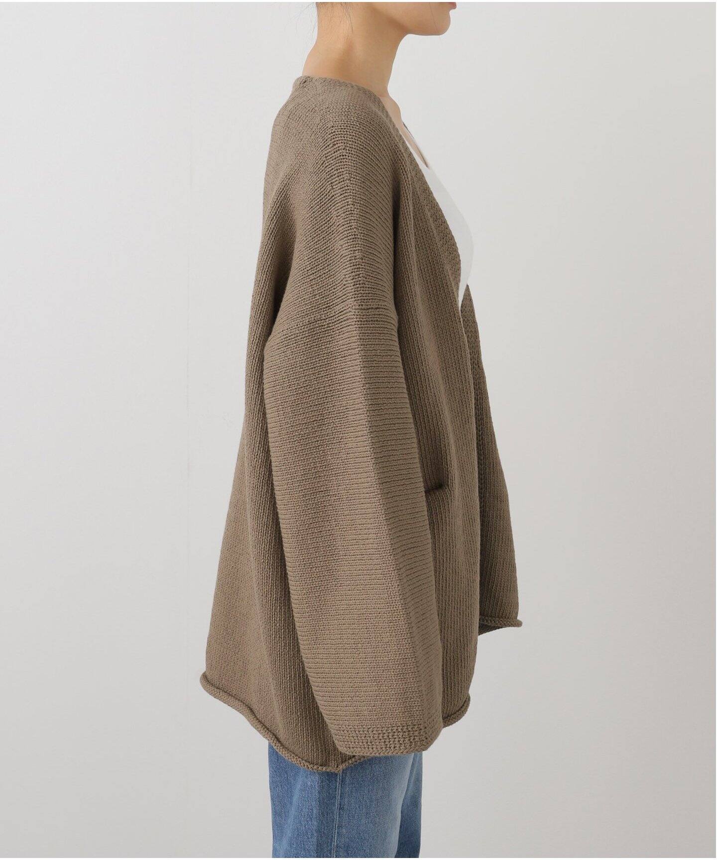 LAUREN MANOOGIAN/ローレン マヌージアン】OPEN CARDIGAN  