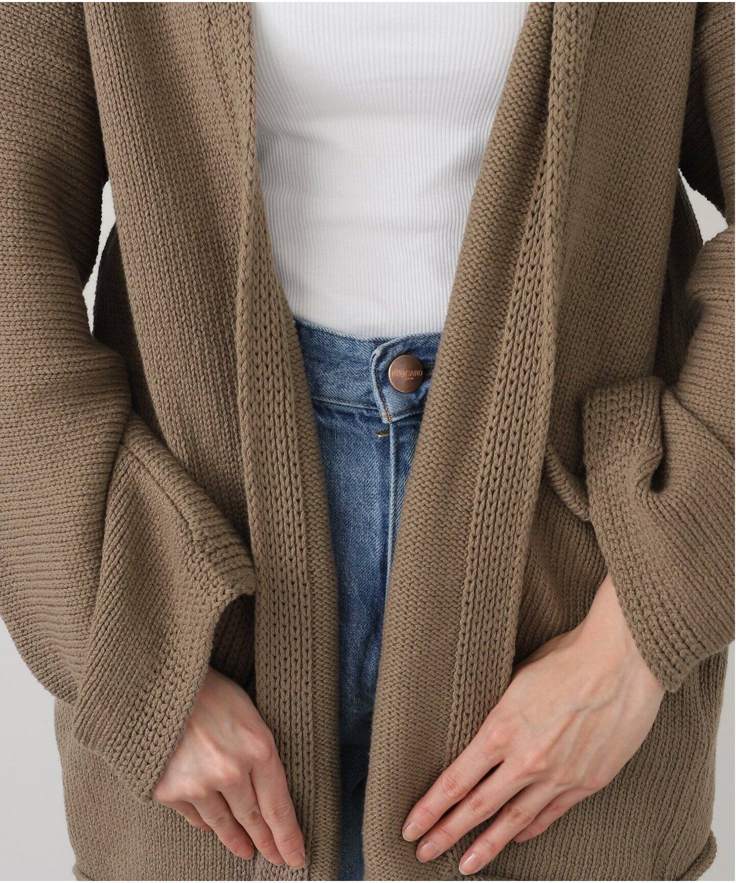 LAUREN MANOOGIAN/ローレン マヌージアン】OPEN CARDIGAN  