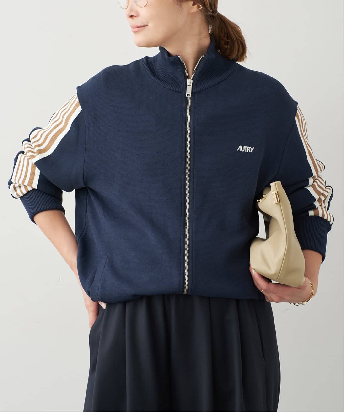 AUTRY/オートリー】ZIP KNIT（ニット／セーター）｜Deuxieme