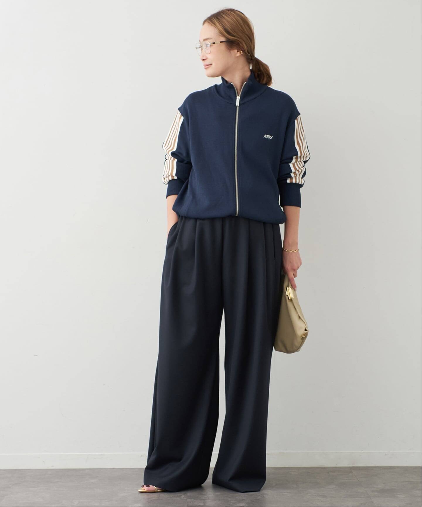 オートリー/ AUTRY - ZIPジャケット AUTRY/オートリー】ZIP KNIT（ジャージ）｜AUTRY（オートリー）の