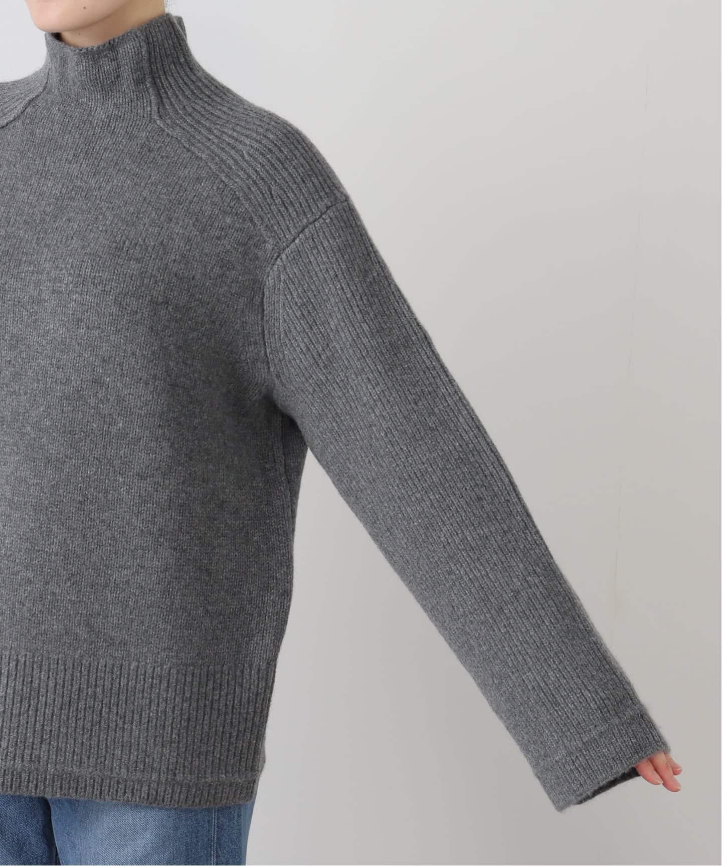 MARIA MCMANUS/マリアマクマナス】Button Mock Neck（ニット／セーター