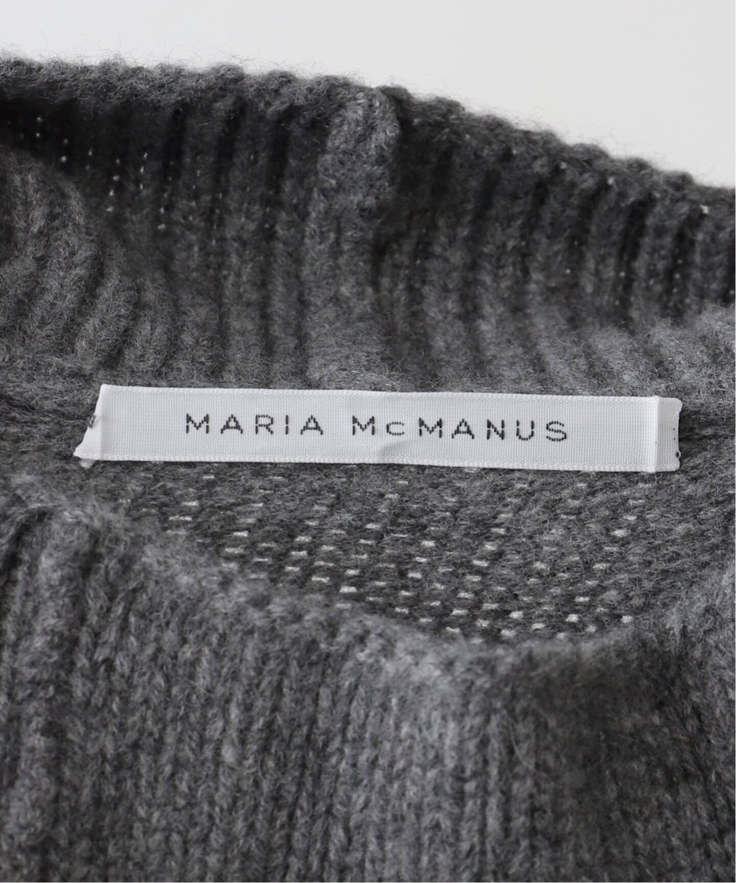 MARIA MCMANUS/マリアマクマナス】Button Mock Neck（ニット／セーター