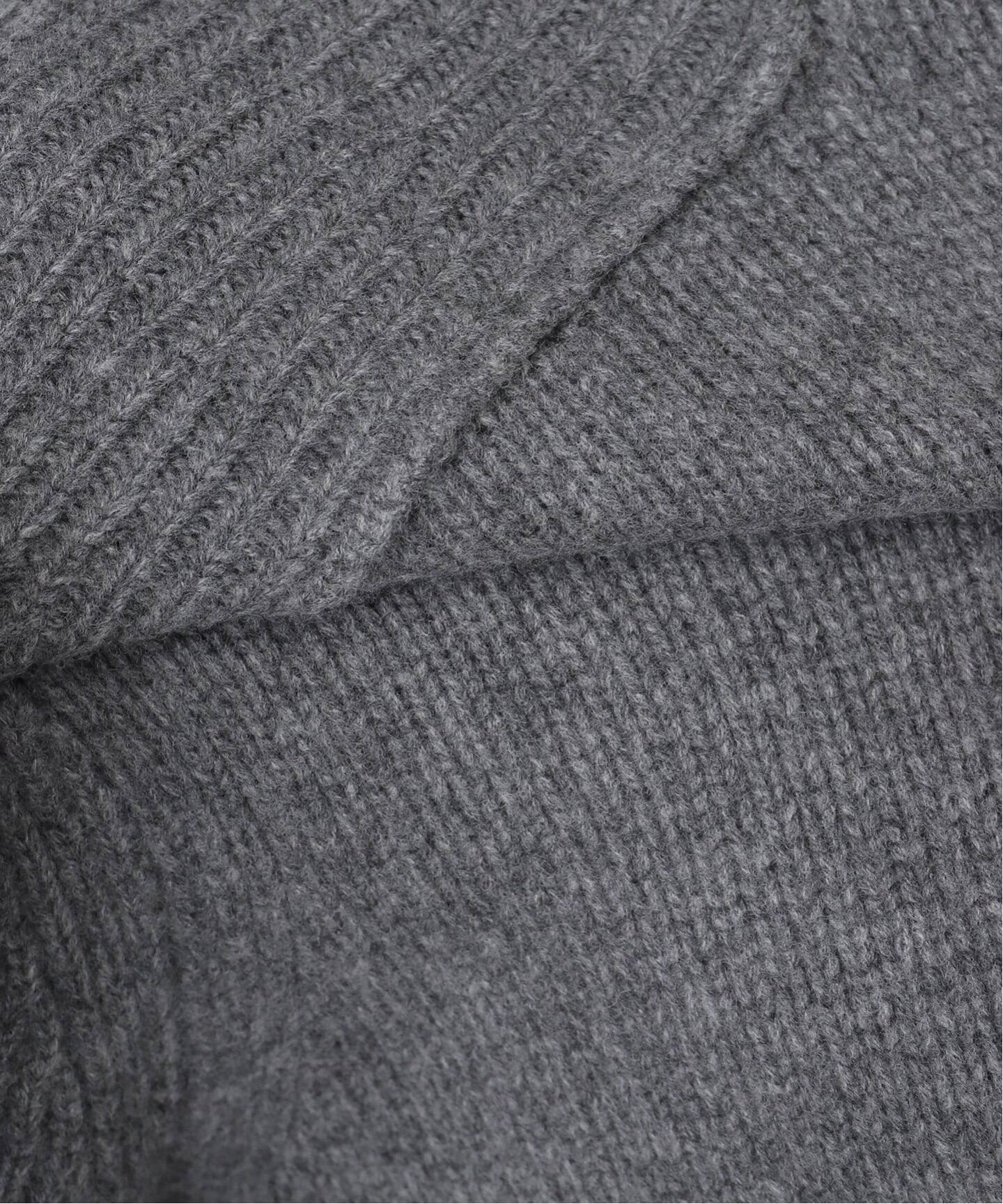 MARIA McMANUS マリアマクマナス ニット・セーター -(XL位) 黒 【古着】【中古】 MARIA MCMANUS/マリアマクマナス】Button Mock Neck（ニット／セーター