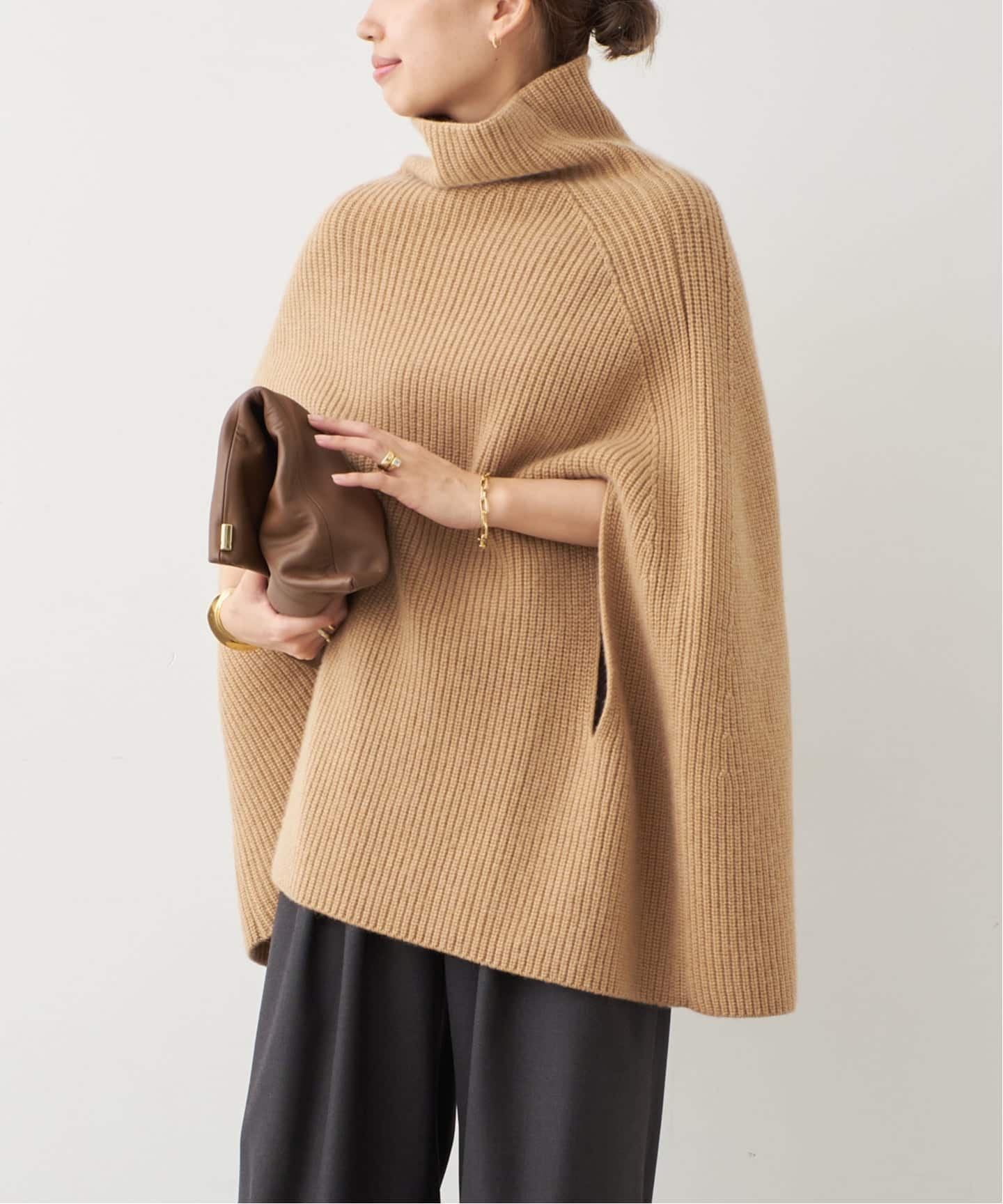 A SU PHI/サスファイ】MARINE CAPE ニット SA SU PHI/サスファイ】MARINE CAPE ニット（ニット／セーター