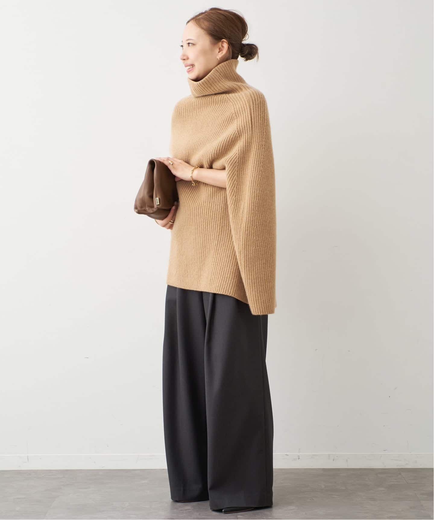 A SU PHI/サスファイ】MARINE CAPE ニット SA SU PHI/サスファイ】MARINE CAPE ニット（ニット／セーター