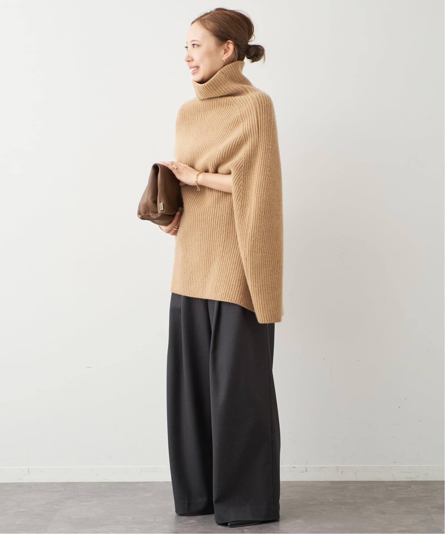 SA SU PHI/サスファイ】MARINE CAPE（ニット／セーター）｜Deuxieme