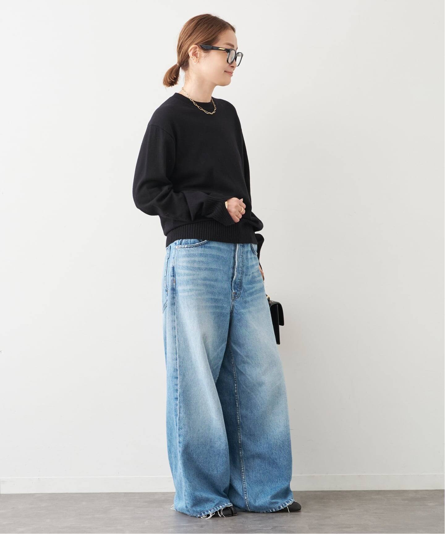 CINOH/チノ 】MIX KNIT（ニット／セーター）｜Deuxieme Classe