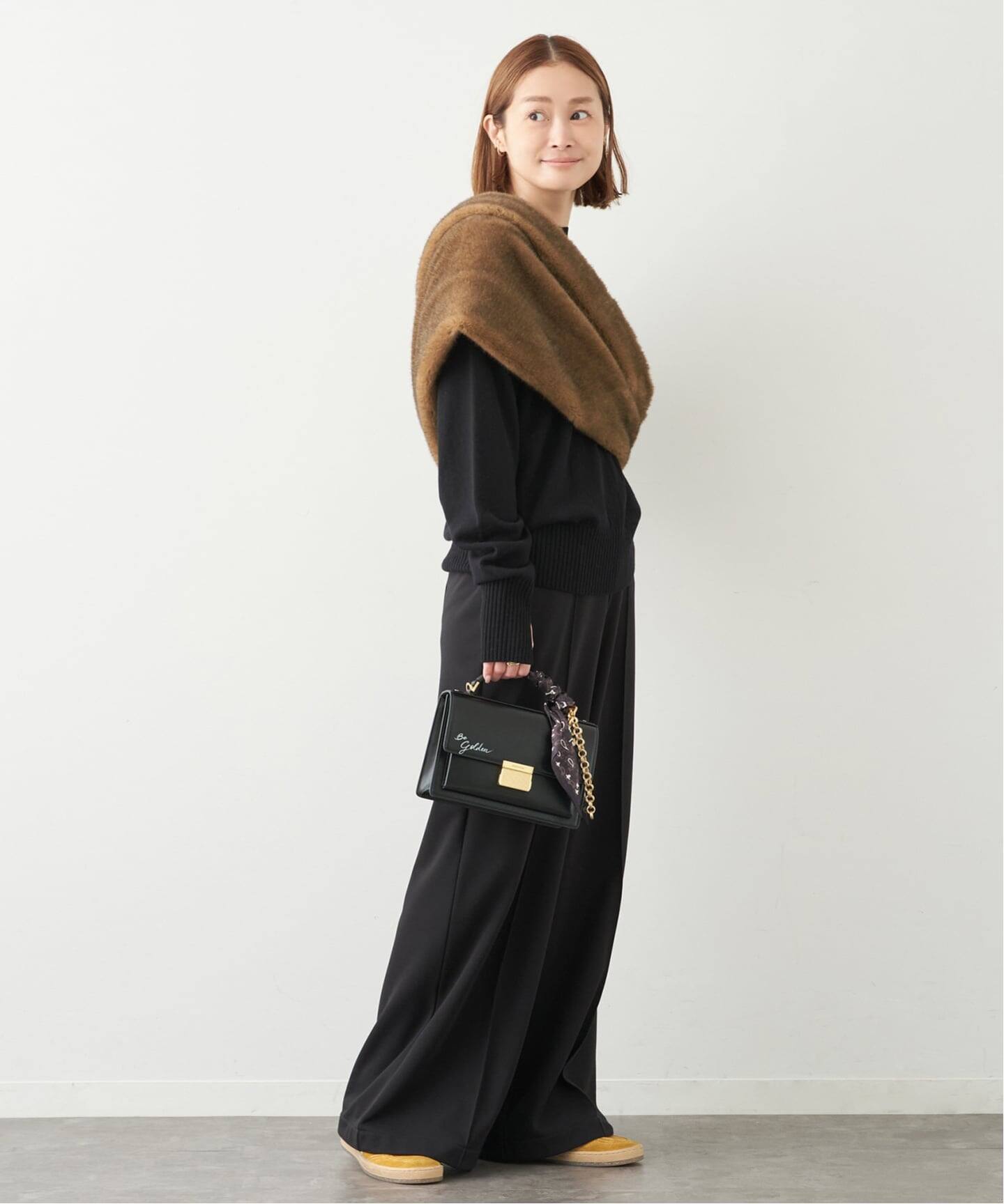 予約》【CINOH/チノ 】MIX KNIT（ニット／セーター）｜Deuxieme