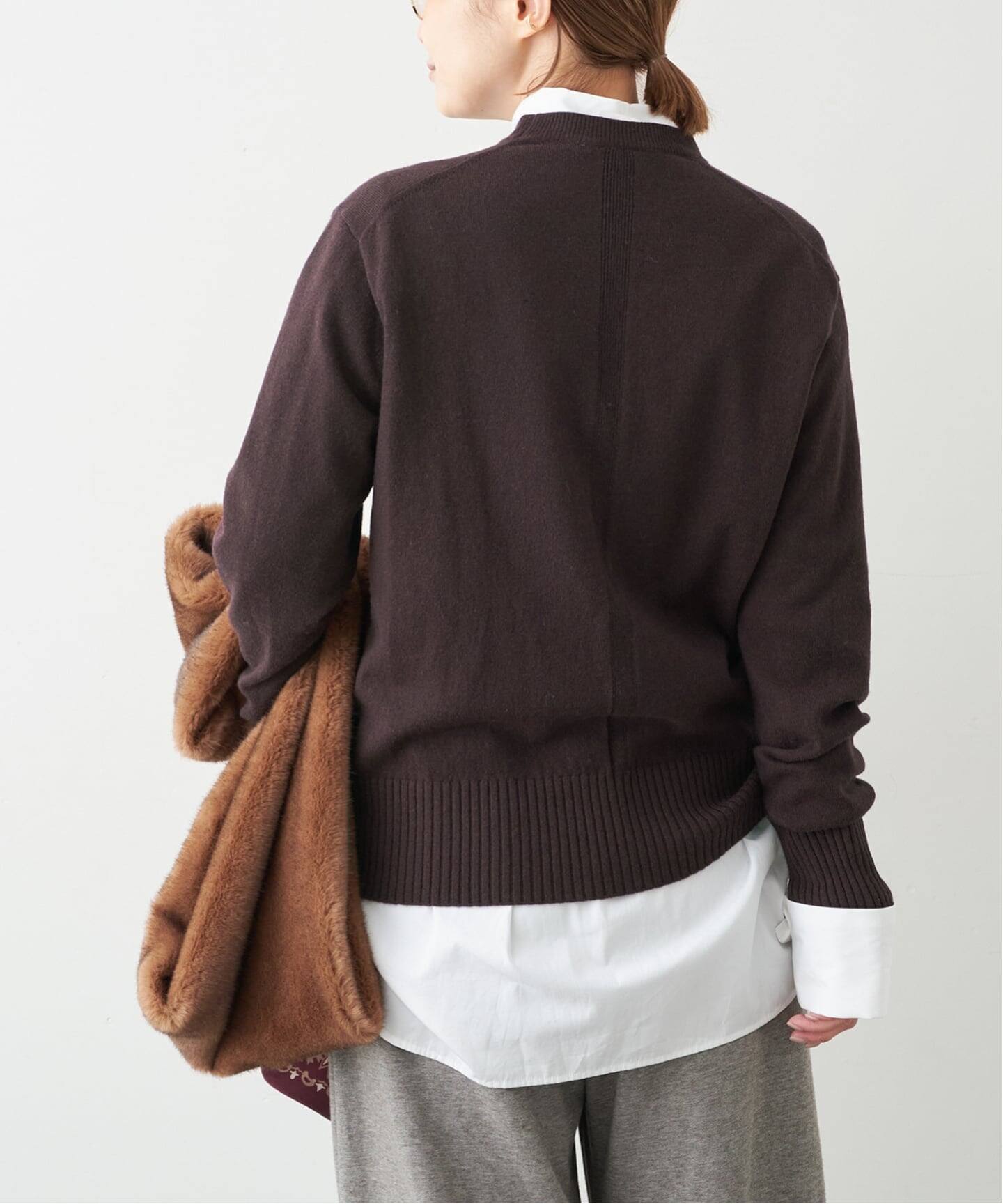 CINOH/チノ 】MIX KNIT（ニット／セーター）｜Deuxieme Classe