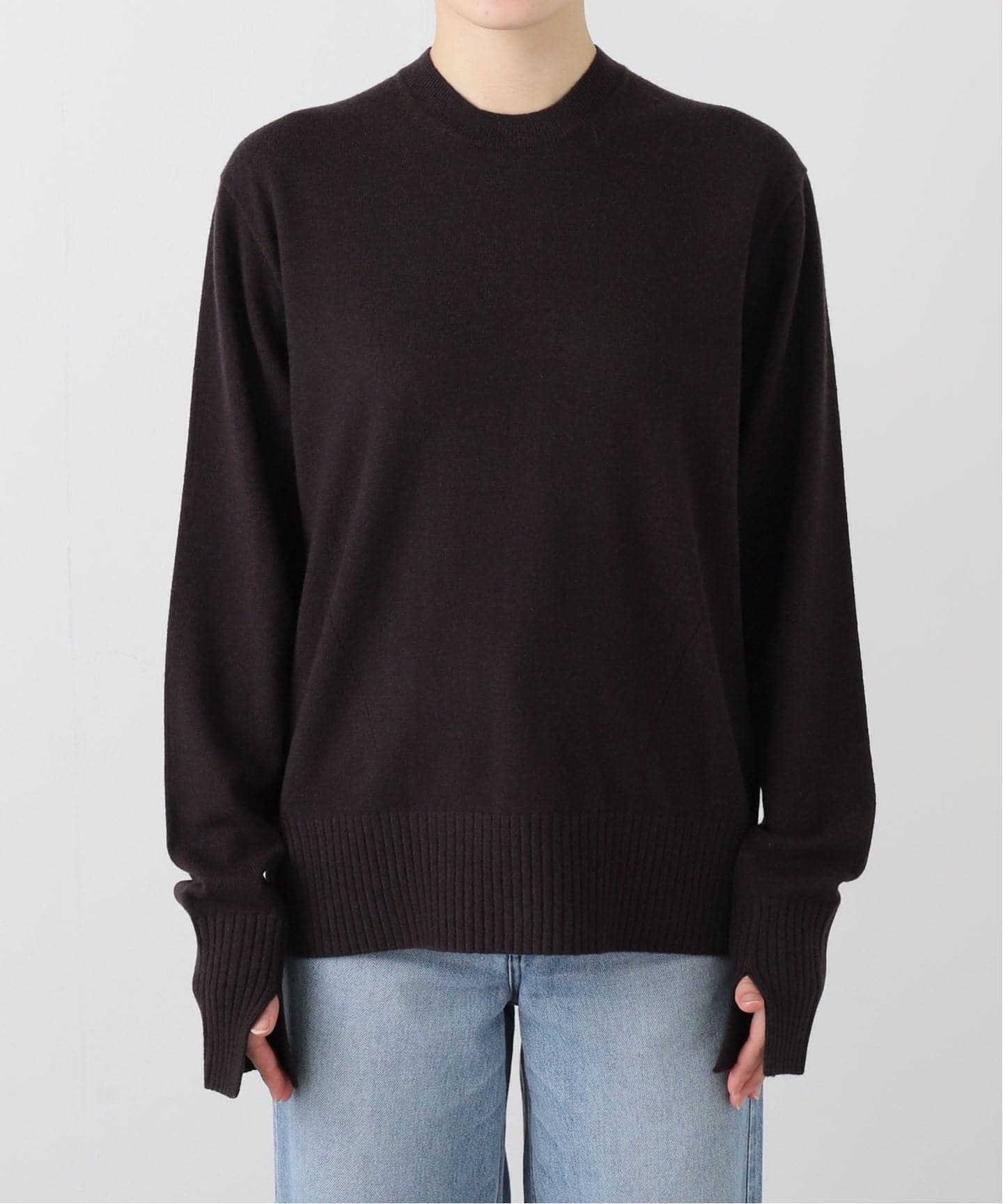 CINOH/チノ 】MIX KNIT（ニット／セーター）｜Deuxieme Classe