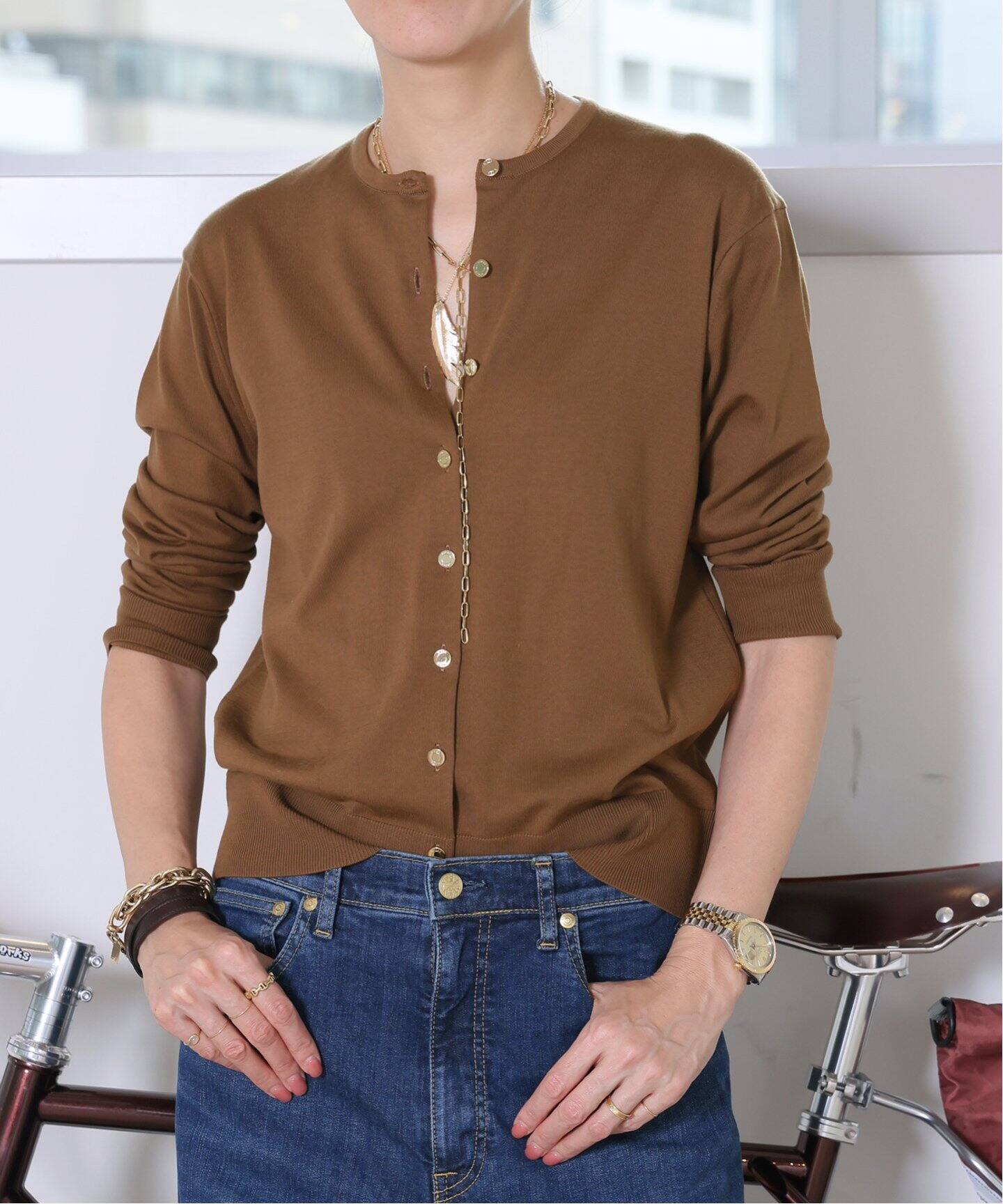 FF30 GIZA カーディガン（カーディガン）｜MUSE de Deuxieme Classe  