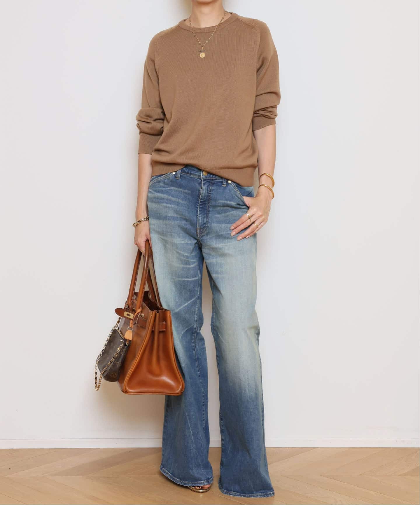 専用商品　今期　MUSE WISH クルーネックプルオーバー　新品 WISH クルーネックプルオーバー（ニット／セーター）｜MUSE de