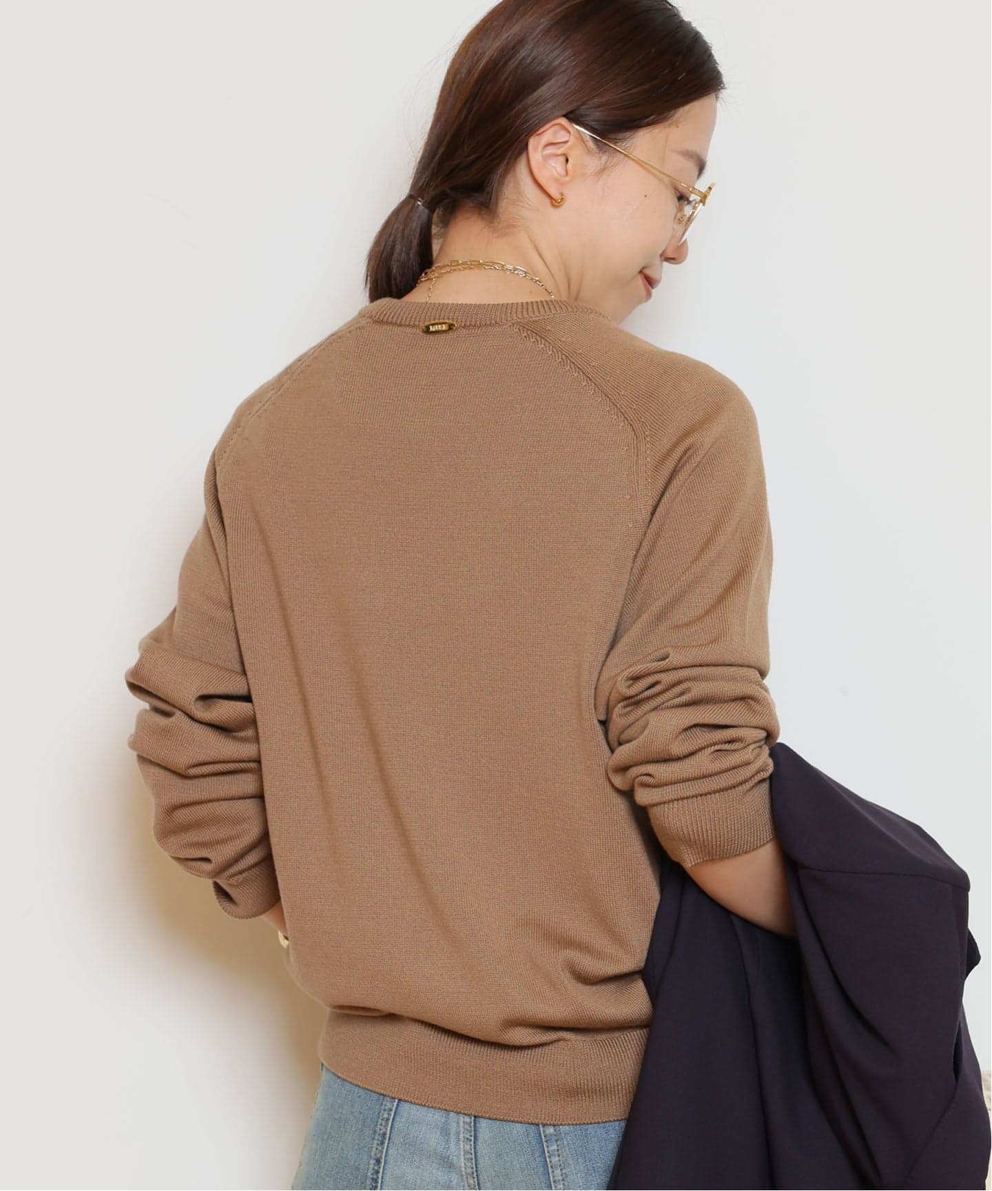 WISH クルーネックプルオーバー（ニット／セーター）｜MUSE de