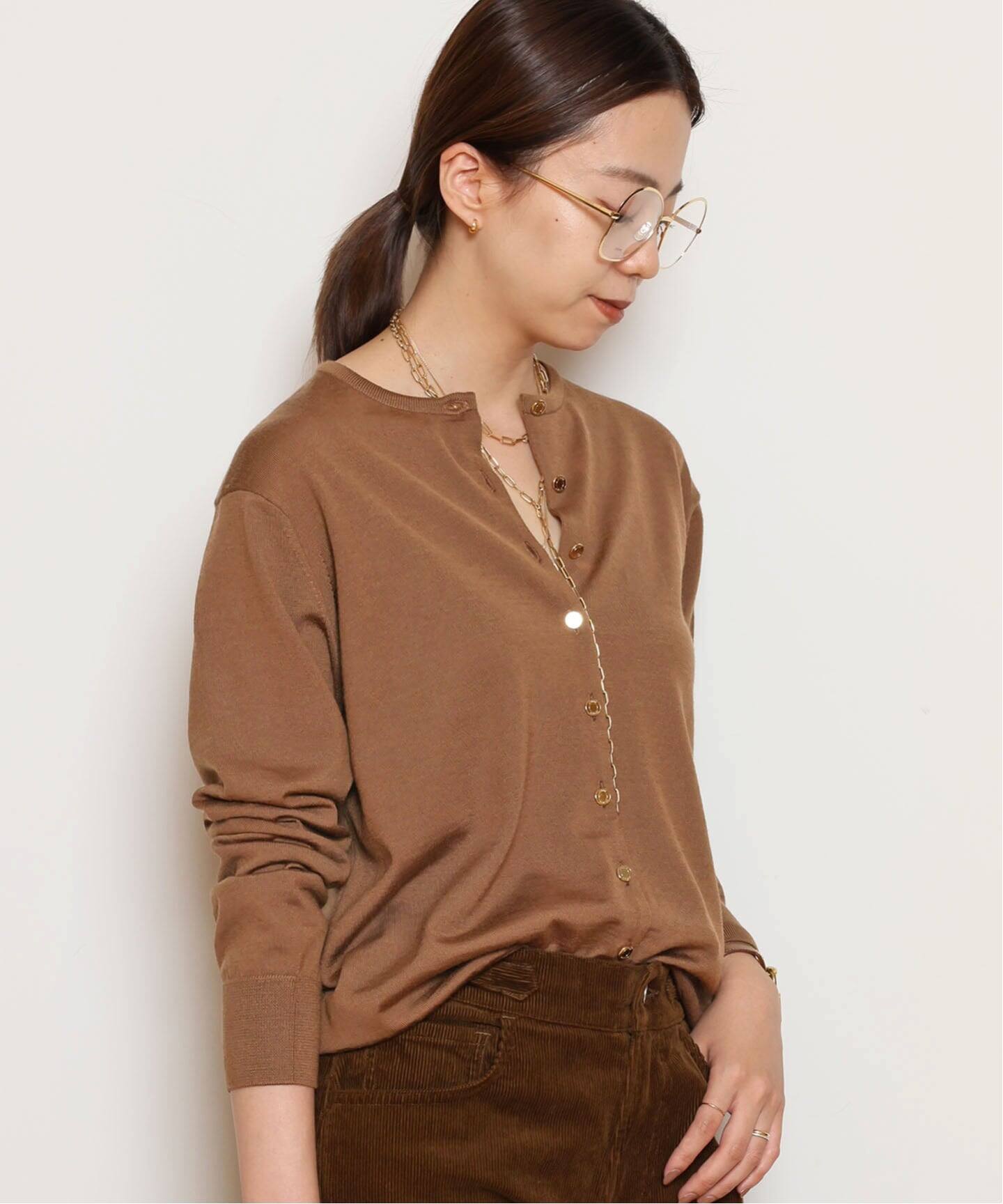 FF30 TODAY クルーネックカーディガン（カーディガン）｜MUSE de