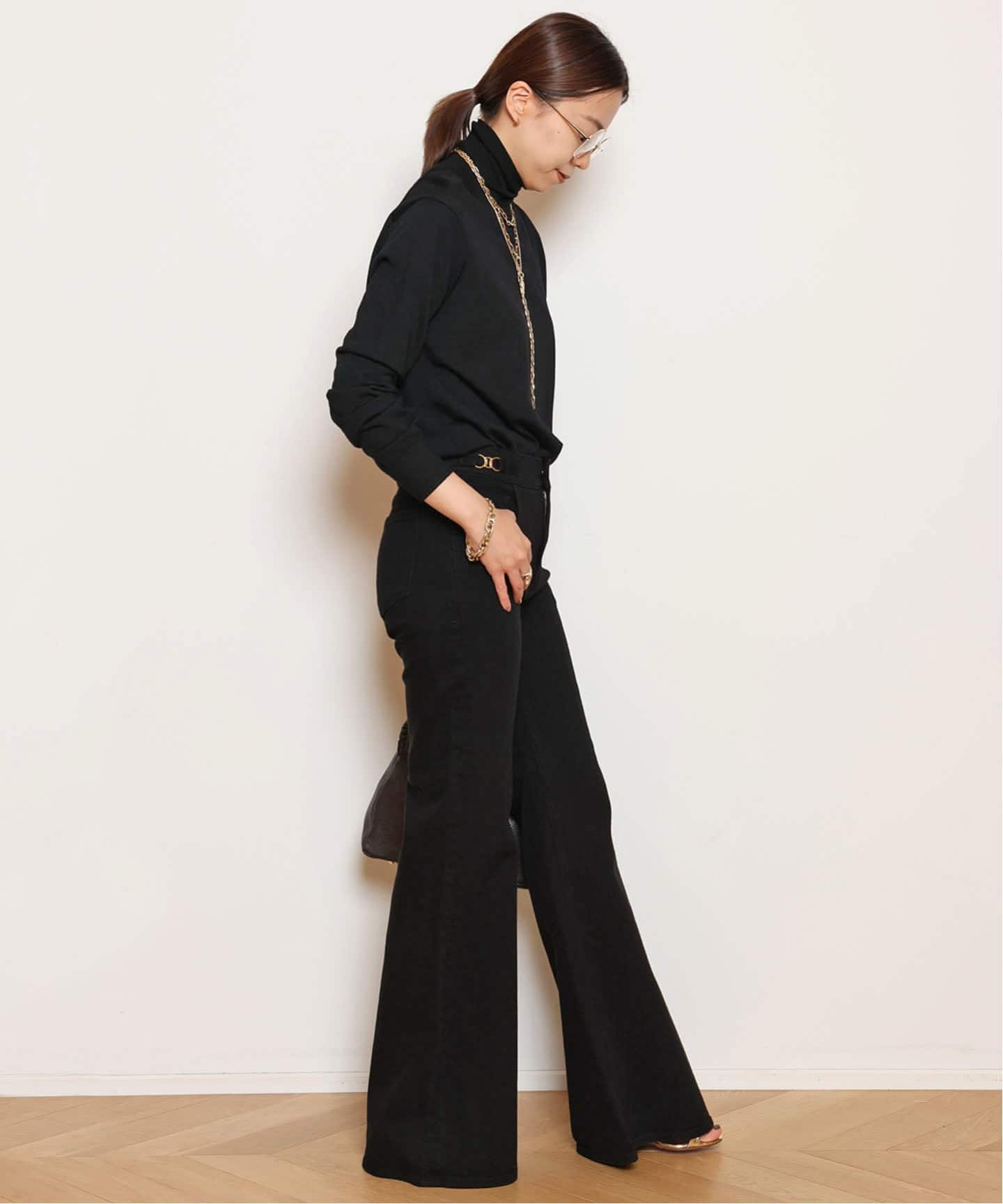 FF30 TODAY タートルネックプルオーバー（ニット／セーター