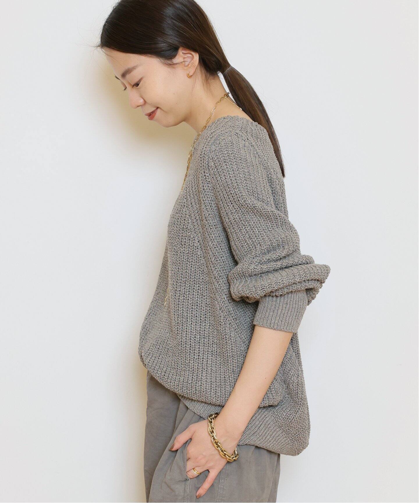 Lily Linen アゼプルオーバー（ニット／セーター）｜MUSE de Deuxieme  