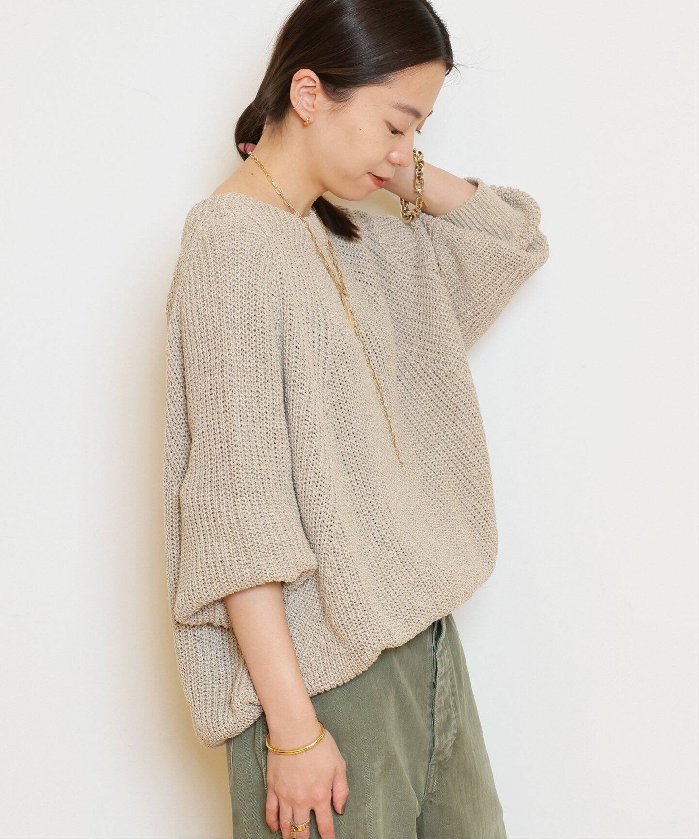 Lily Linen アゼプルオーバー（ニット／セーター）｜MUSE de Deuxieme  