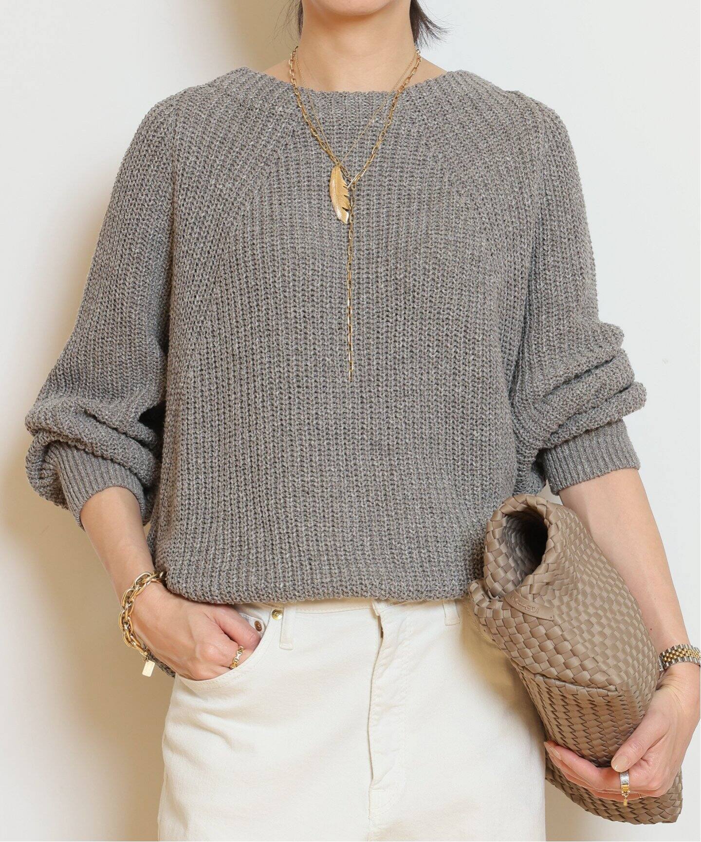 Lily Linen アゼプルオーバー（ニット／セーター）｜MUSE de Deuxieme  