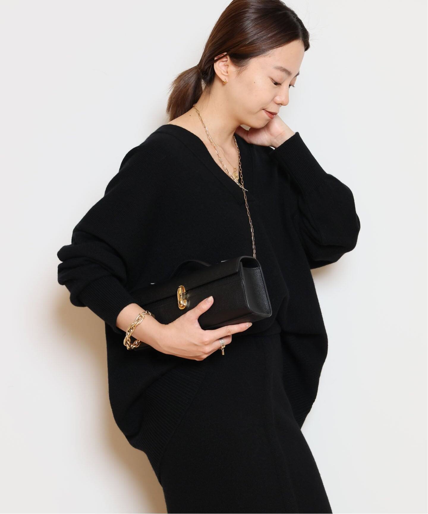 OLBIA Vネックプルオーバー（ニット／セーター）｜MUSE de Deuxieme