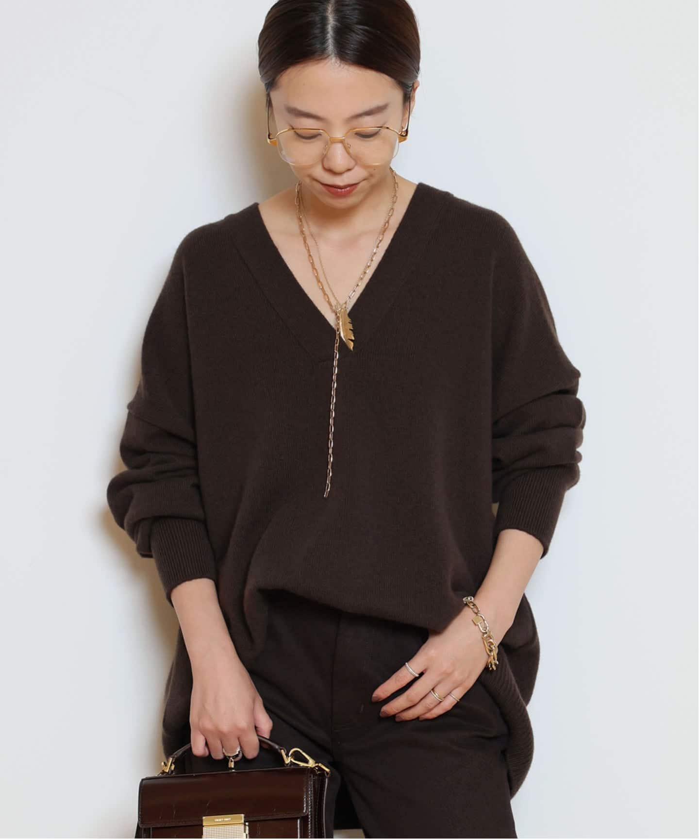 【美品】 ミューズドゥドゥーズィエムクラス ニット プルオーバー セーター WONDER タートルネックプルオーバー（ニット／セーター）｜MUSE