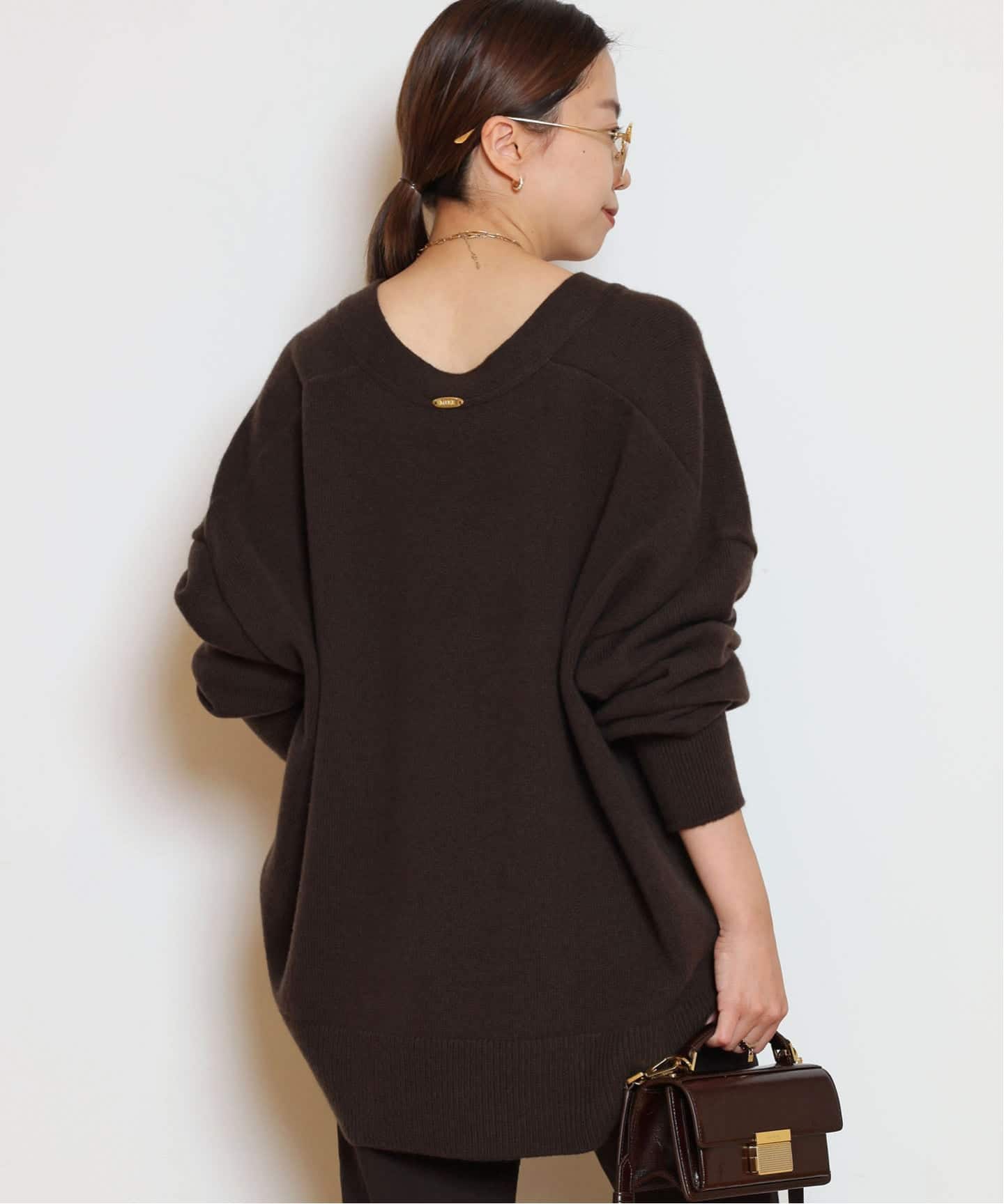 OLBIA Vネックプルオーバー（ニット／セーター）｜MUSE de Deuxieme