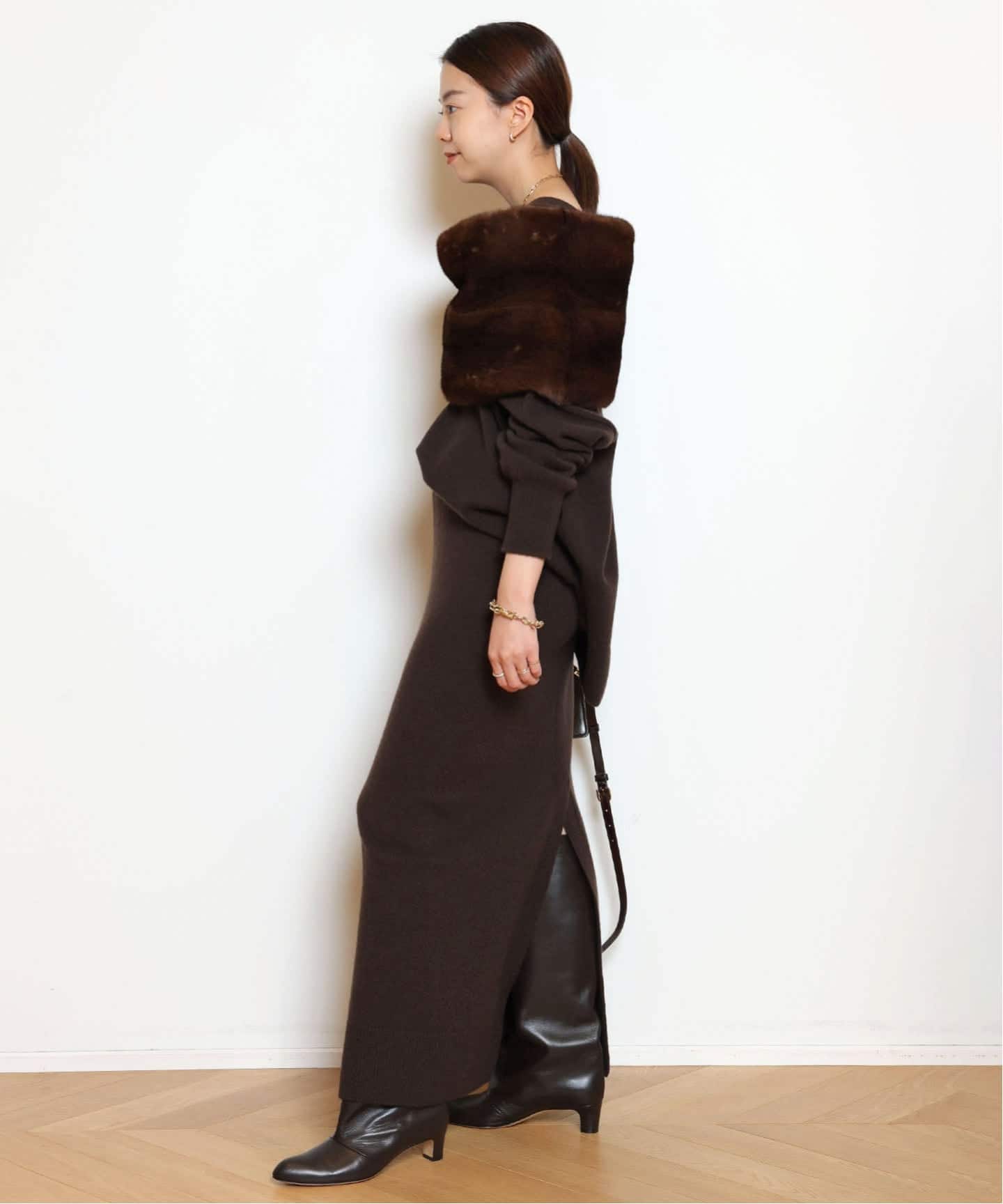 OLBIA Vネックプルオーバー（ニット／セーター）｜MUSE de