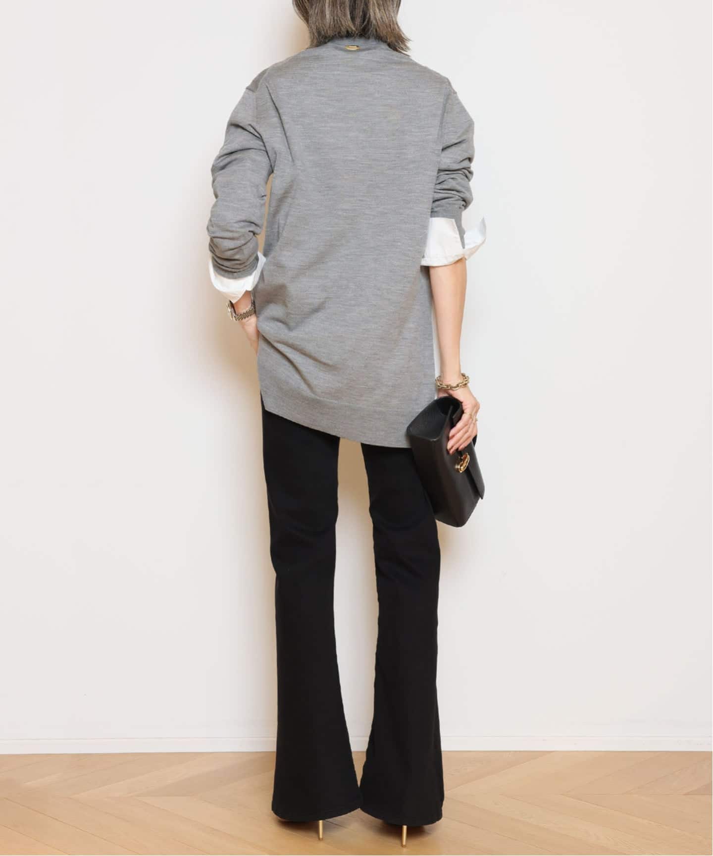 MILLENNIUM タートルネック スリットプルオーバー（ニット／セーター