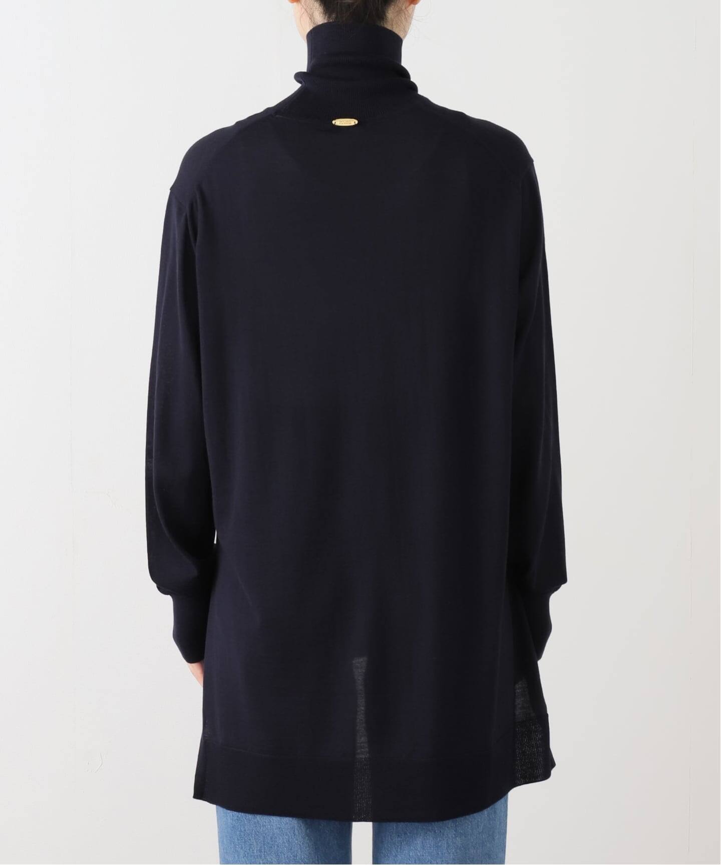 MILLENNIUM タートルネック スリットプルオーバー（ニット／セーター