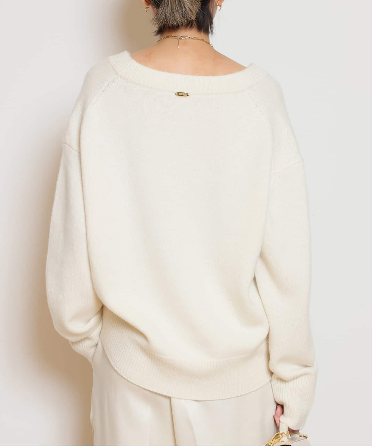 CASHY OVER Vネック プルオーバー（ニット／セーター）｜MUSE de