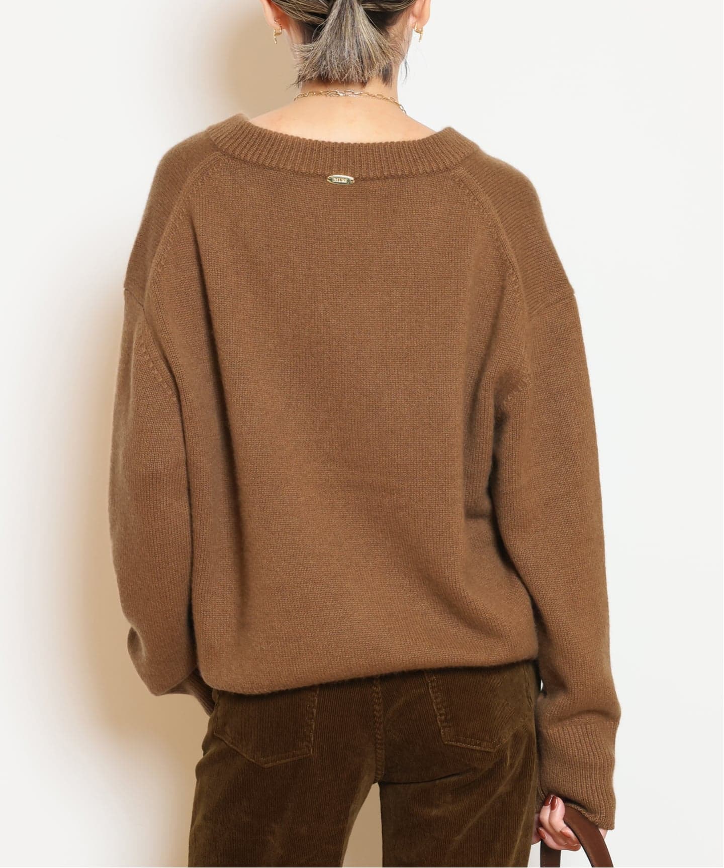 CASHY OVER Vネック プルオーバー（ニット／セーター）｜MUSE de