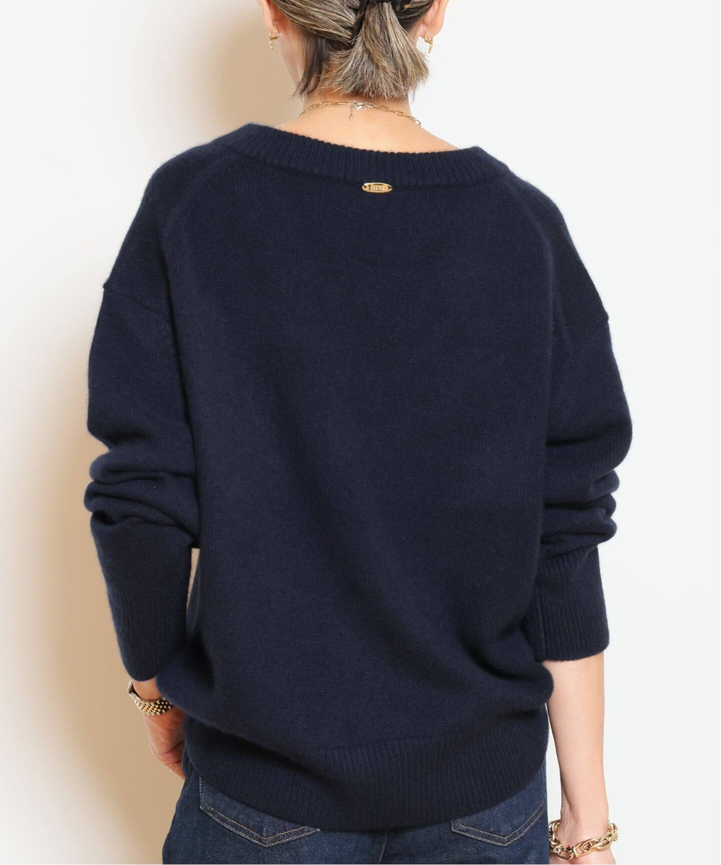 CASHY OVER Vネック プルオーバー（ニット／セーター）｜MUSE de