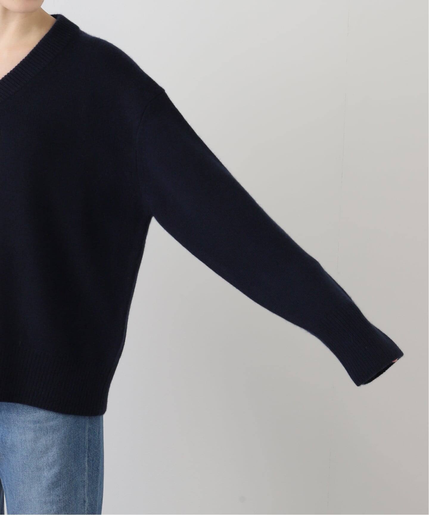 CASHY OVER Vネック プルオーバー（ニット／セーター）｜MUSE de