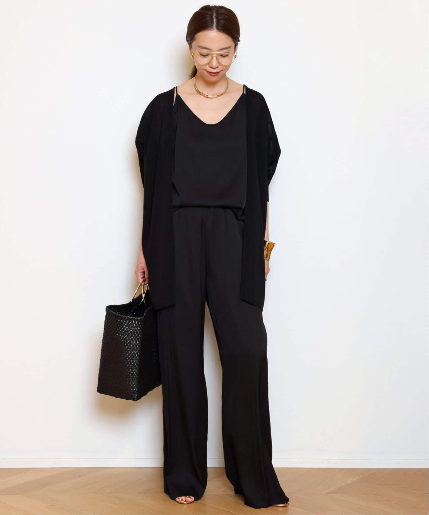 新品✨ミューズドゥーズィエムクラスShake code ショートカーディガン 黒 shake code ショート カーディガン（カーディガン）｜MUSE de
