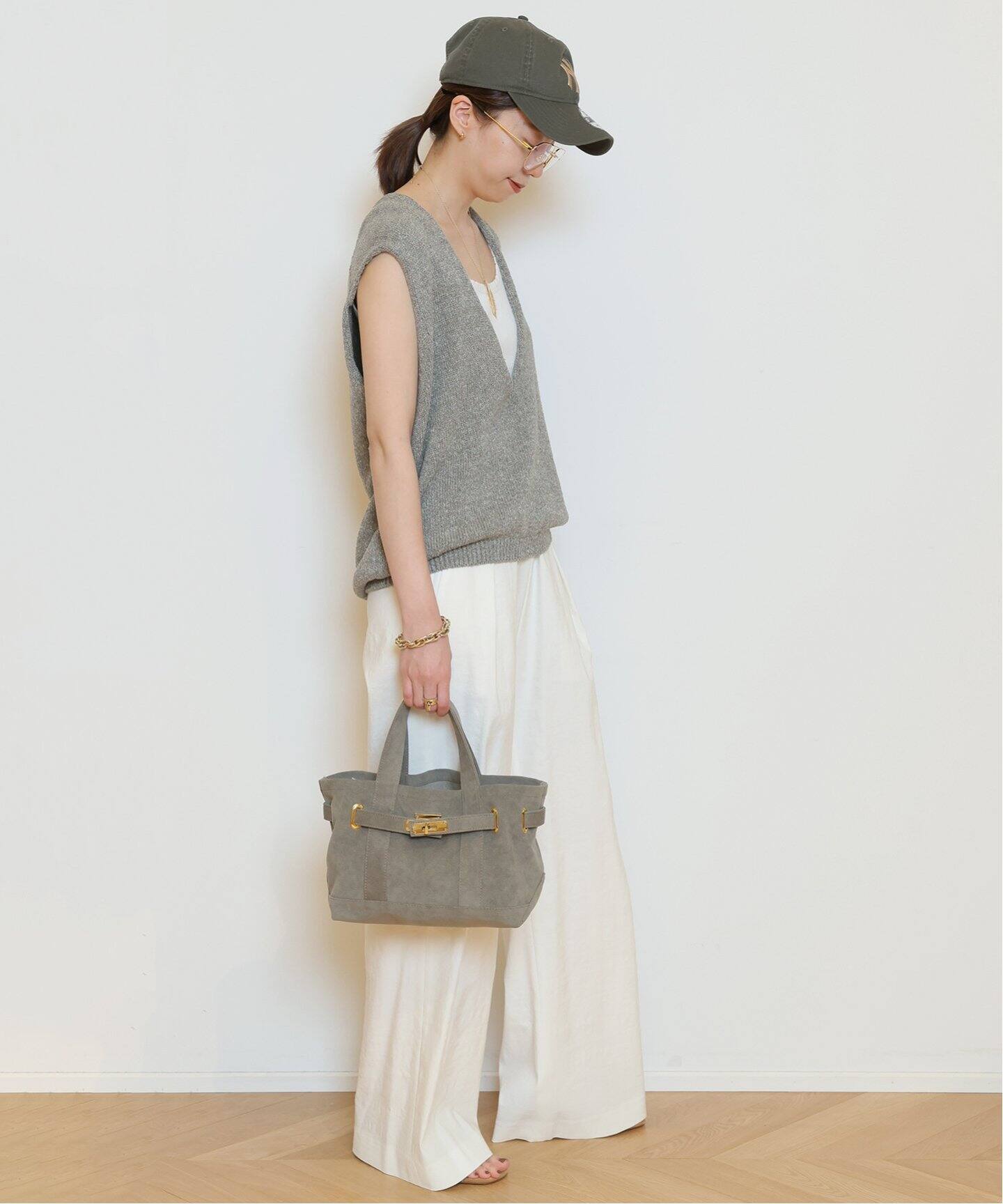 Lily Linen Vネック ベスト（ベスト）｜MUSE de Deuxieme Classe  