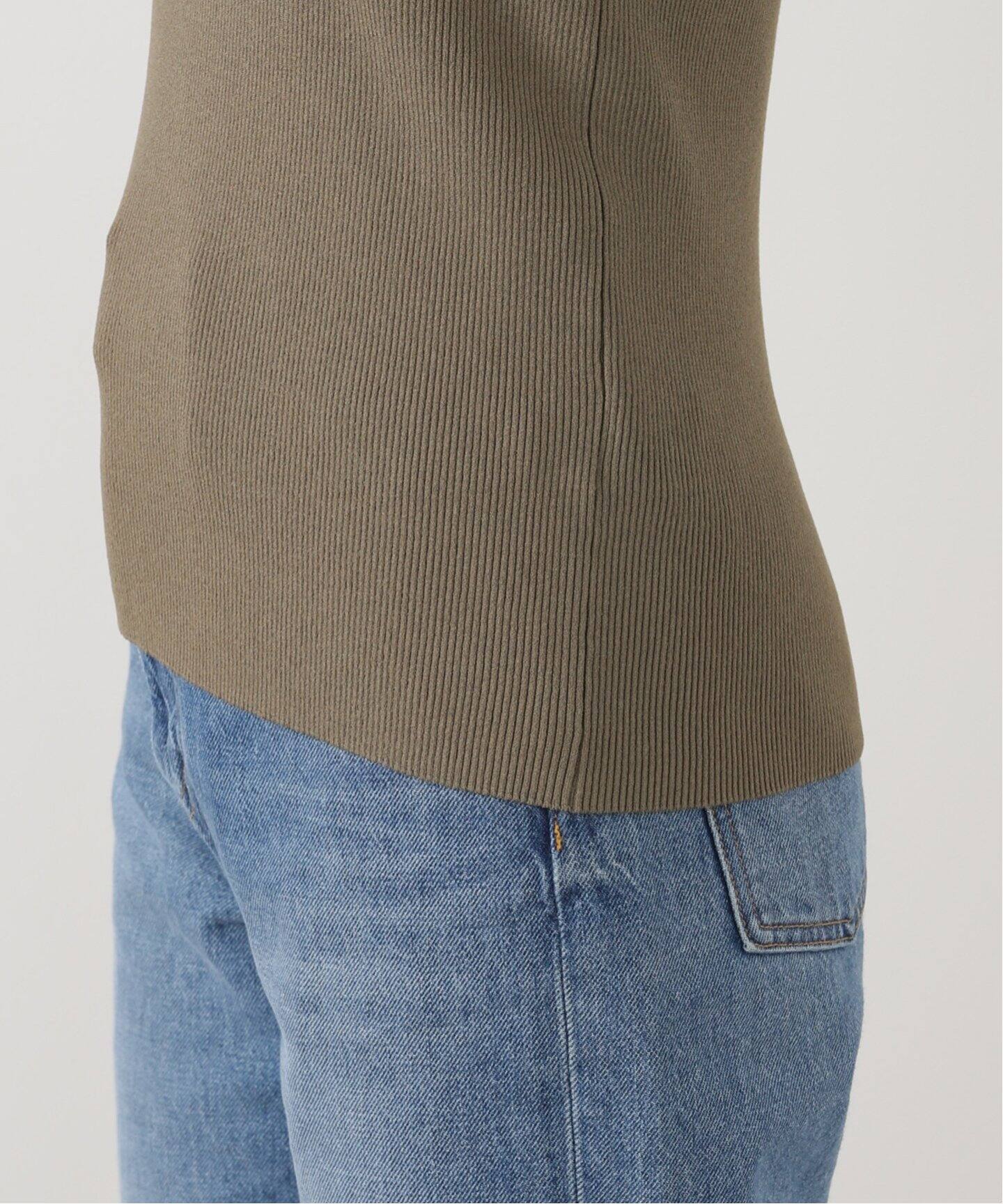 Diner B CROP タンクトップ（カーキ）（タンクトップ）｜MUSE de  