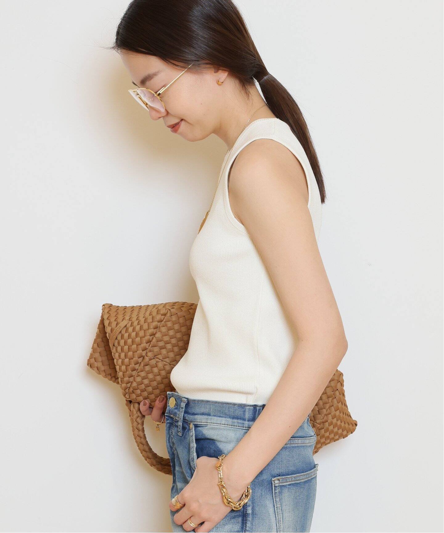 Diner B CROP タンクトップ（タンクトップ）｜MUSE de Deuxieme Classe 
