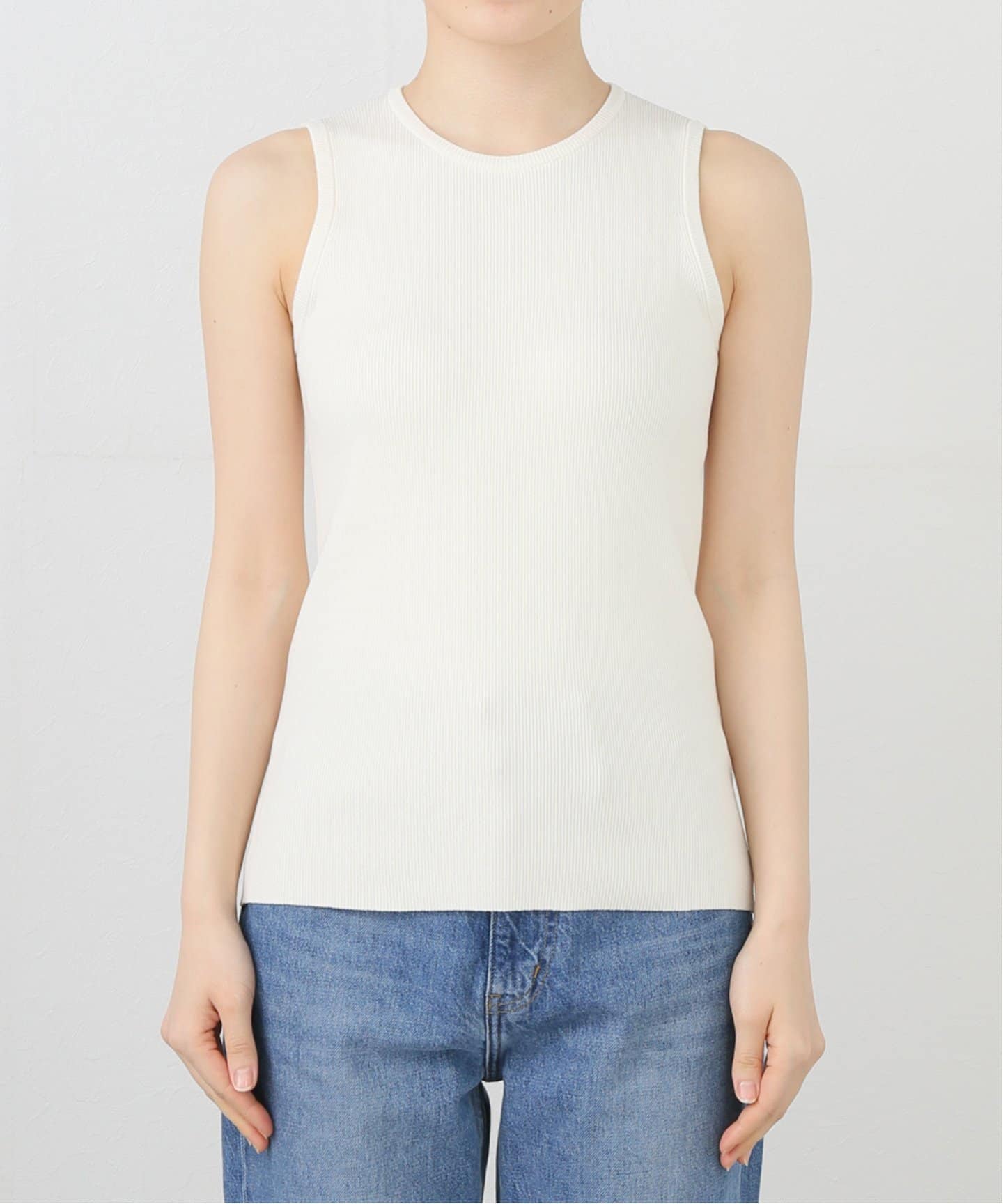 店内商品がすべてレジにて半額！！ Diner B CROP タンクトップ（タンクトップ）｜MUSE de Deuxieme トップス