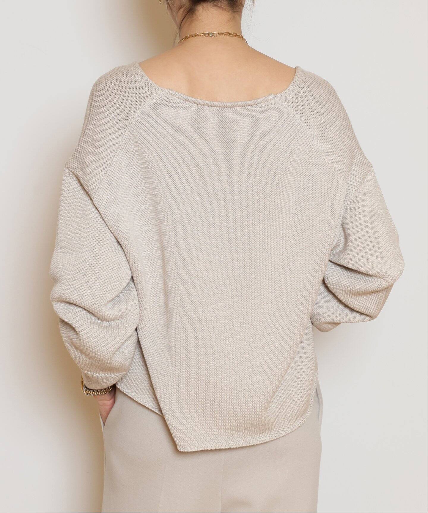 Beauty Vネックニット（ニット／セーター）｜MUSE de Deuxieme Classe  