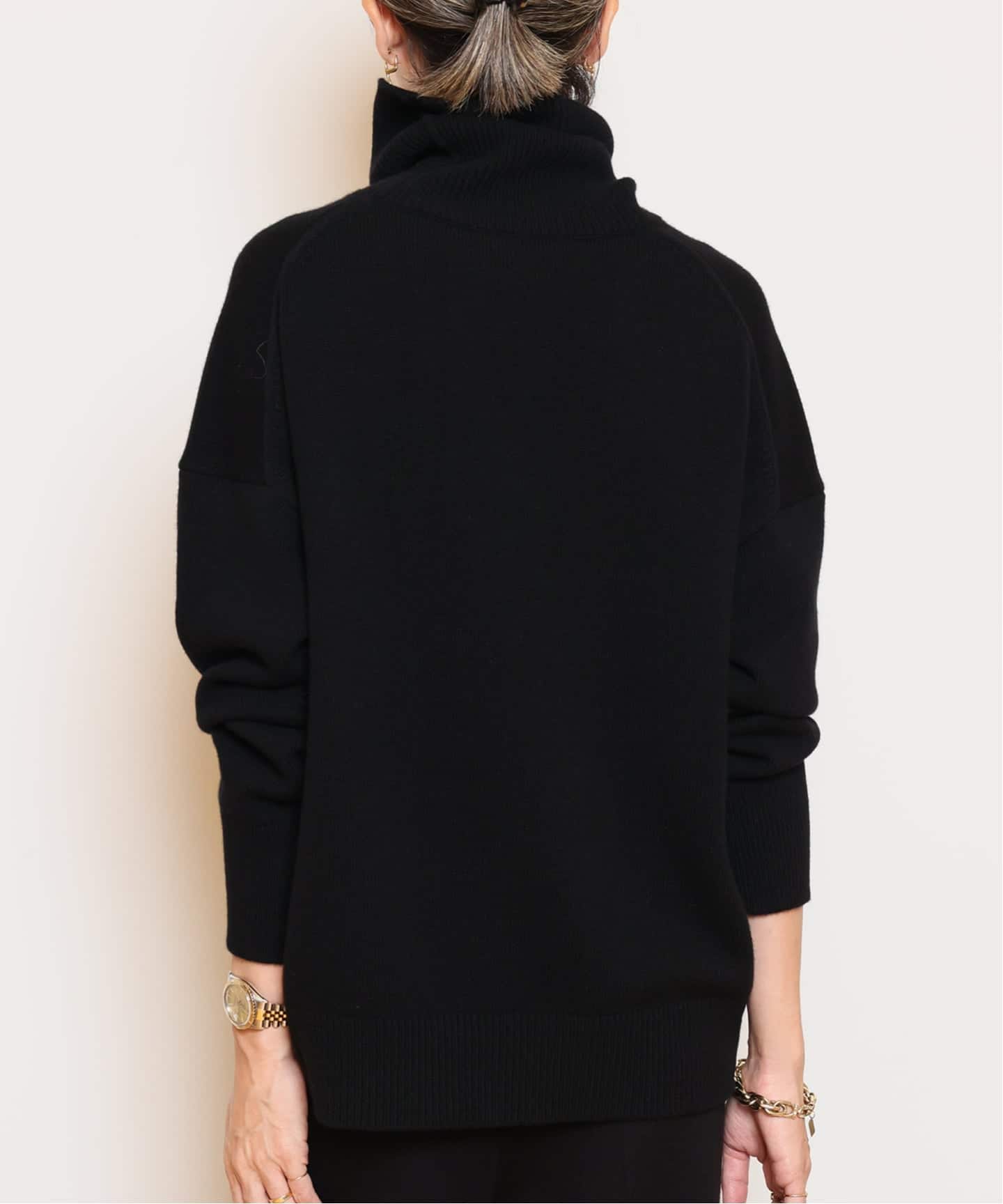 ミドルゲージタートルニット（ニット／セーター）｜MUSE de Deuxieme