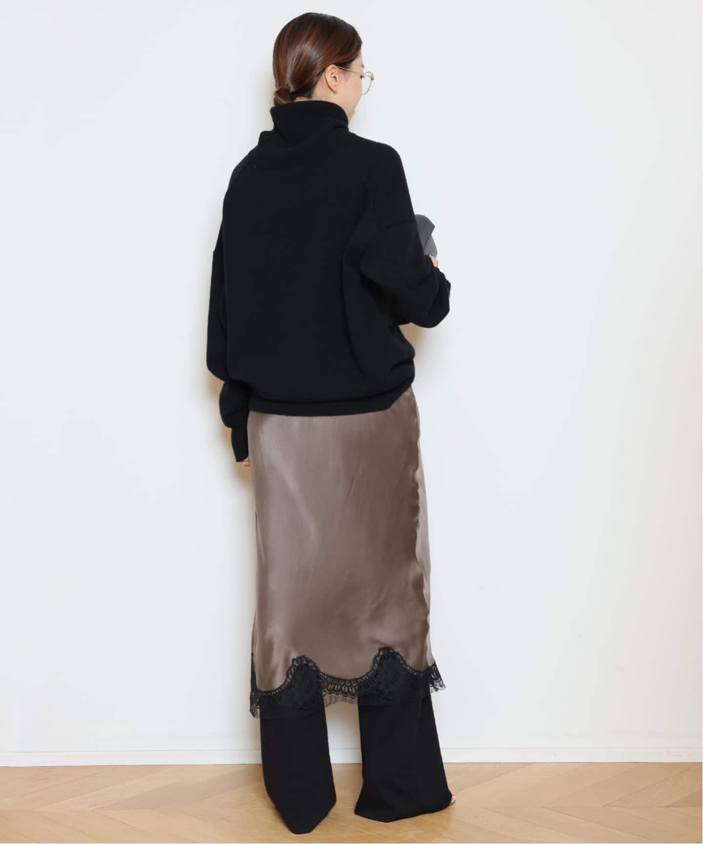 ミドルゲージタートルニット（ニット／セーター）｜MUSE de Deuxieme