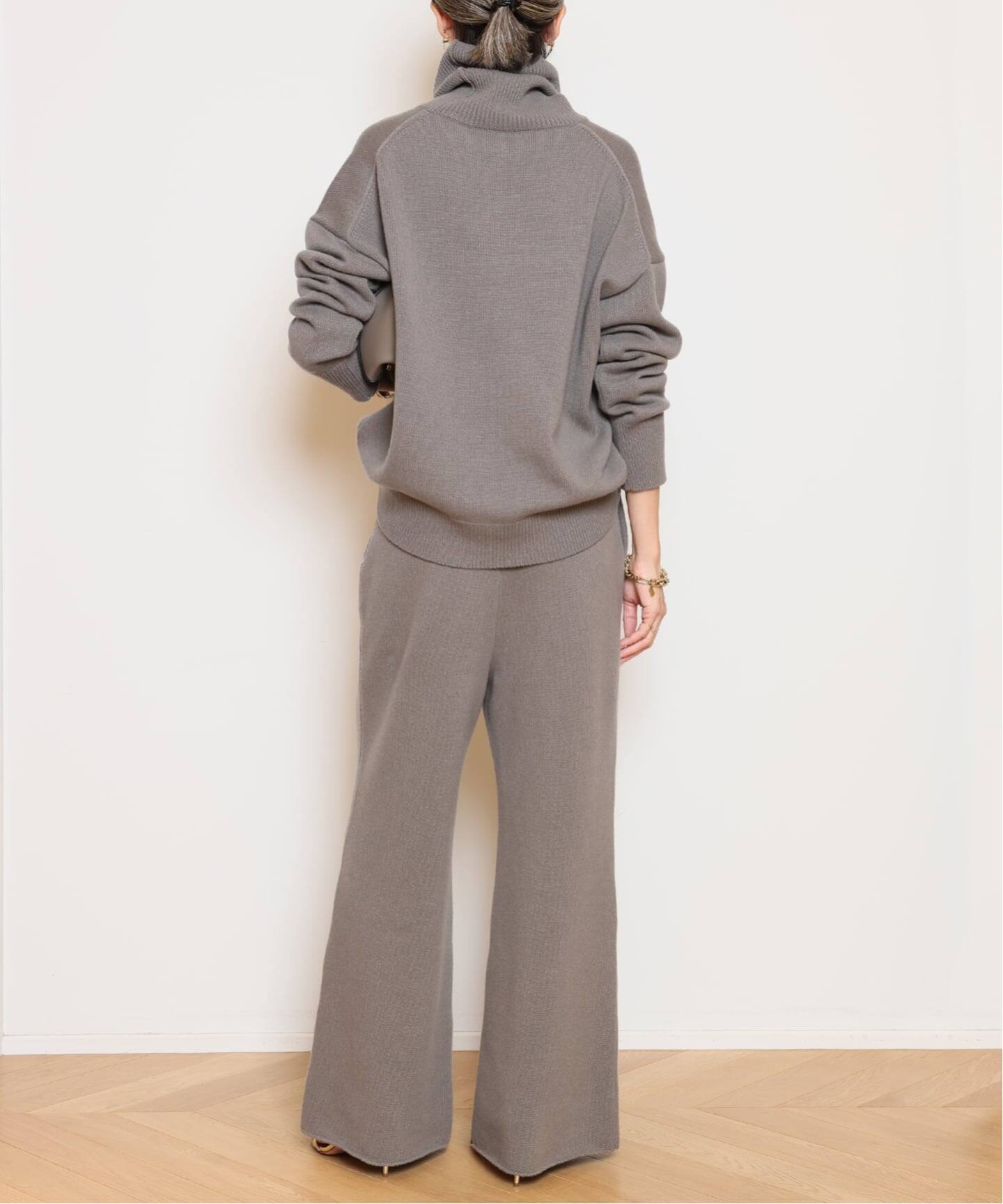 ミドルゲージタートルニット（ニット／セーター）｜MUSE de Deuxieme