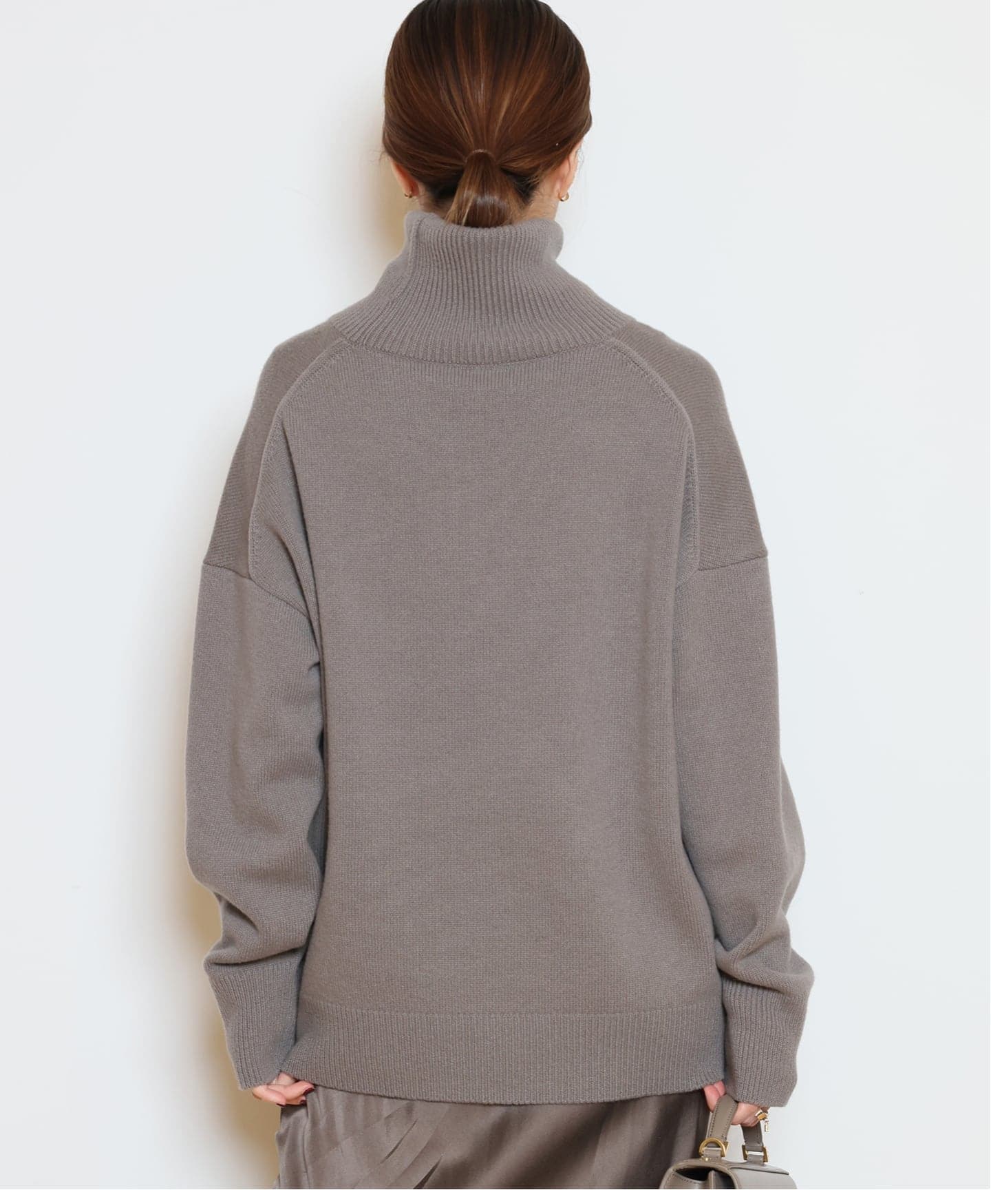ミドルゲージタートルニット（ニット／セーター）｜MUSE de Deuxieme