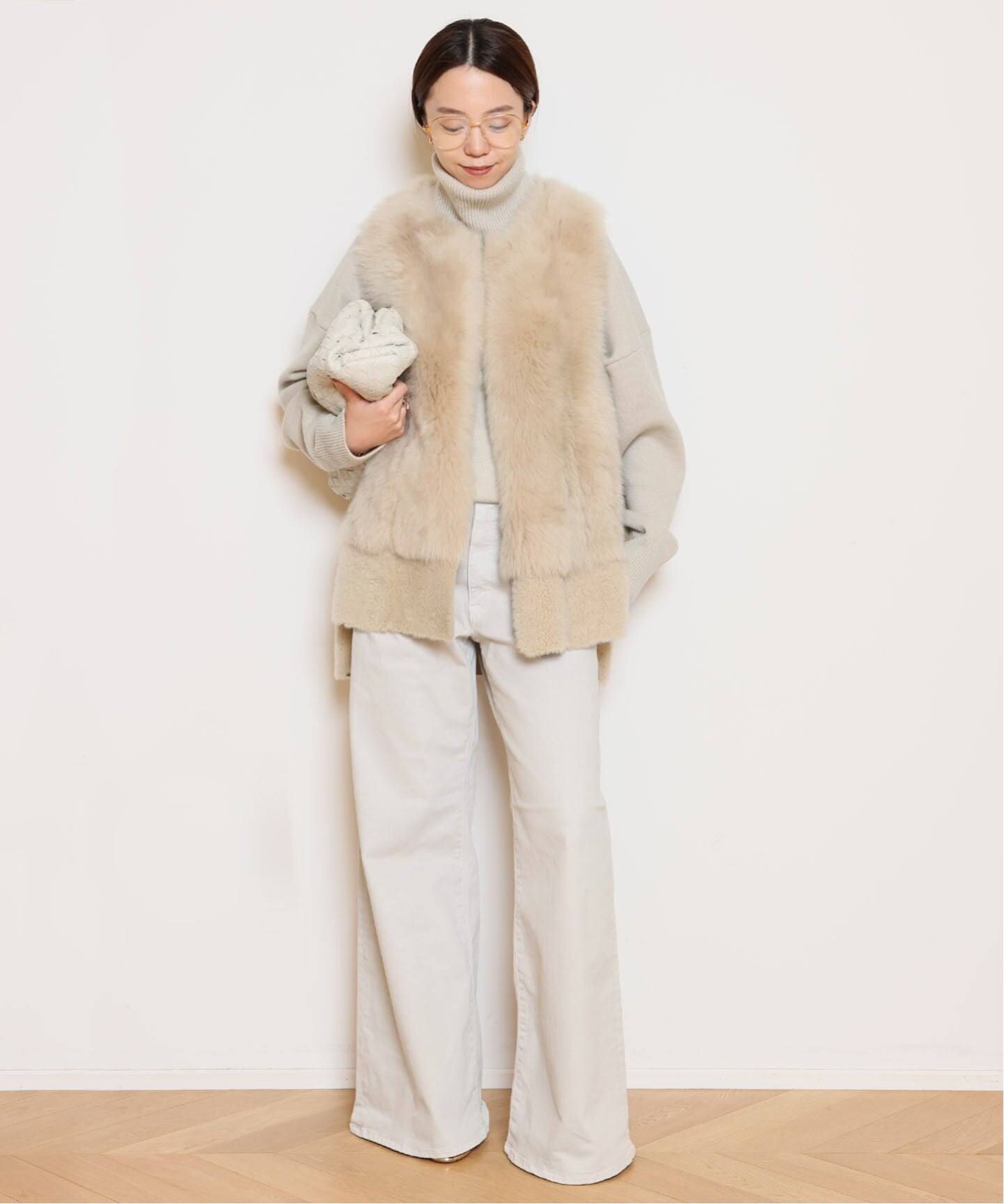 ミドルゲージタートルニット（ニット／セーター）｜MUSE de Deuxieme