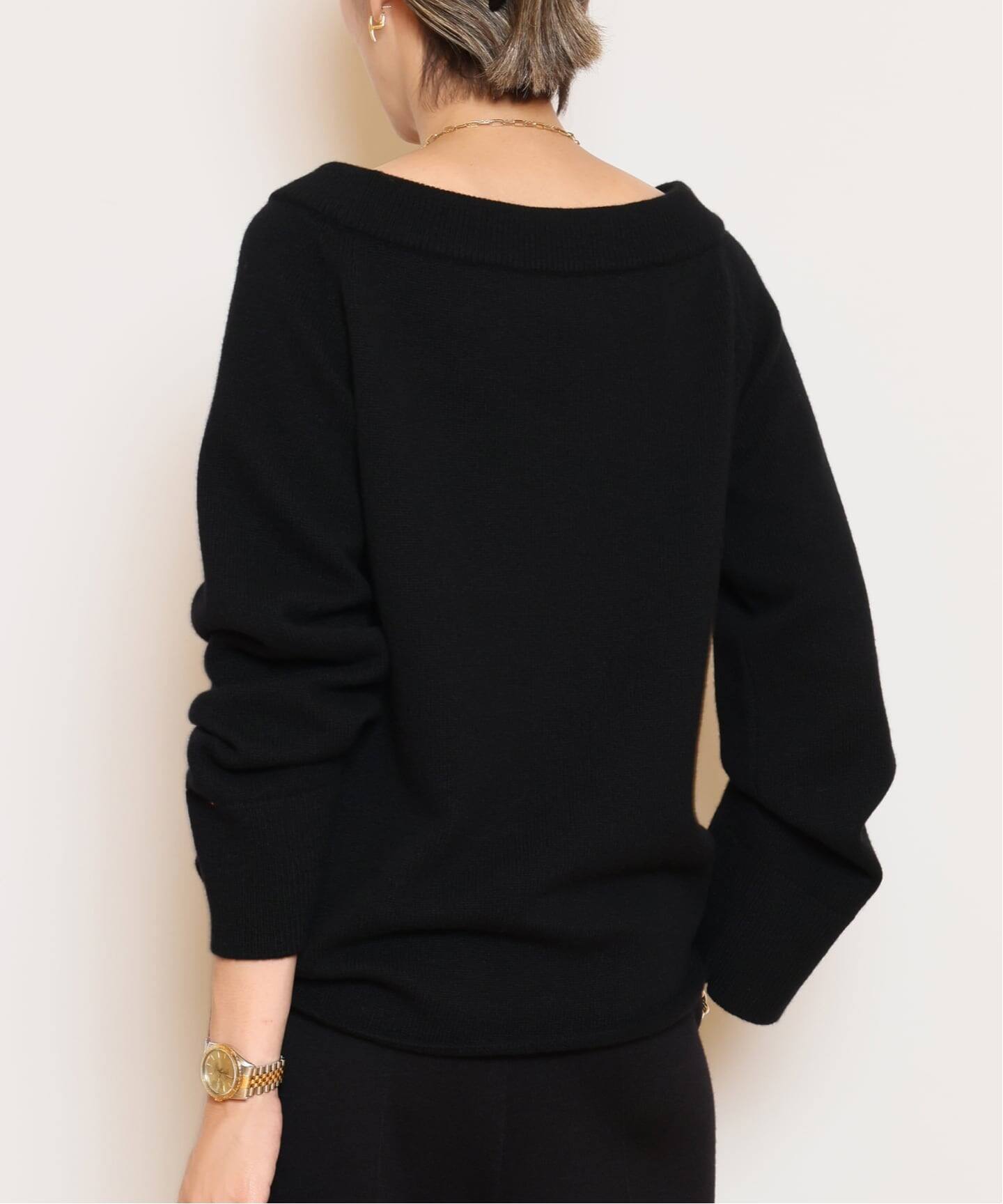 ミドルゲージ Vネック ニット（ニット／セーター）｜MUSE de Deuxieme