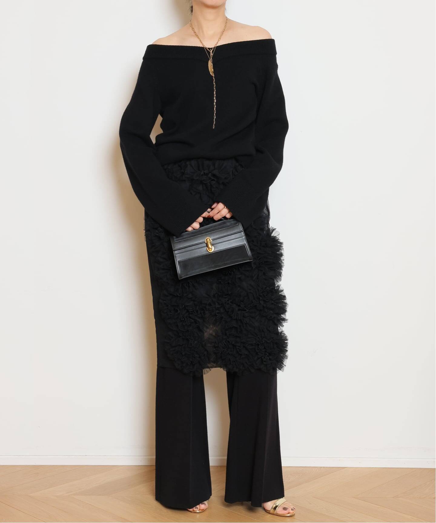 美品*ドゥーズィエムクラス Vネック ミドルゲージニット コットン ゆったり ミドルゲージ Vネック ニット（ニット／セーター）｜MUSE de Deuxieme