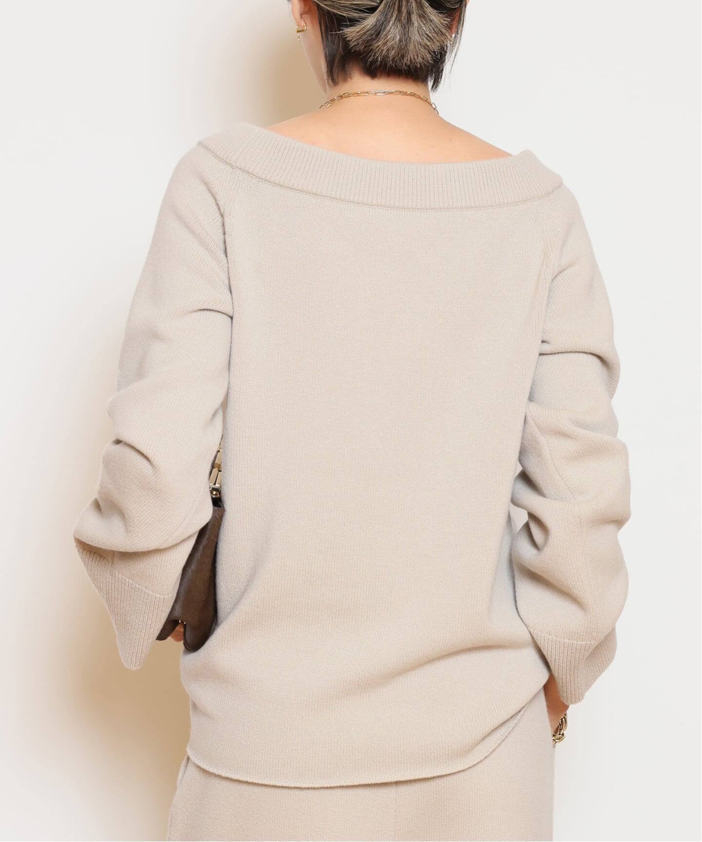 ミドルゲージ Vネック ニット（ニット／セーター）｜MUSE de Deuxieme