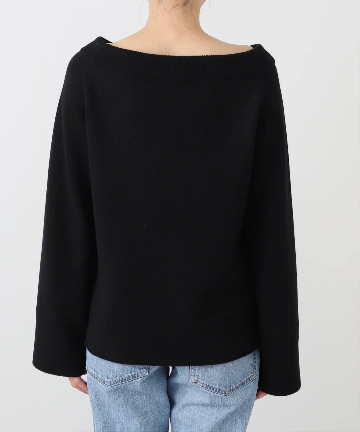 Deuxième Classe　ミドルゲージニット　2020年モデル　黒 ミドルゲージタートル（ニット/セーター）｜Deuxieme Classe