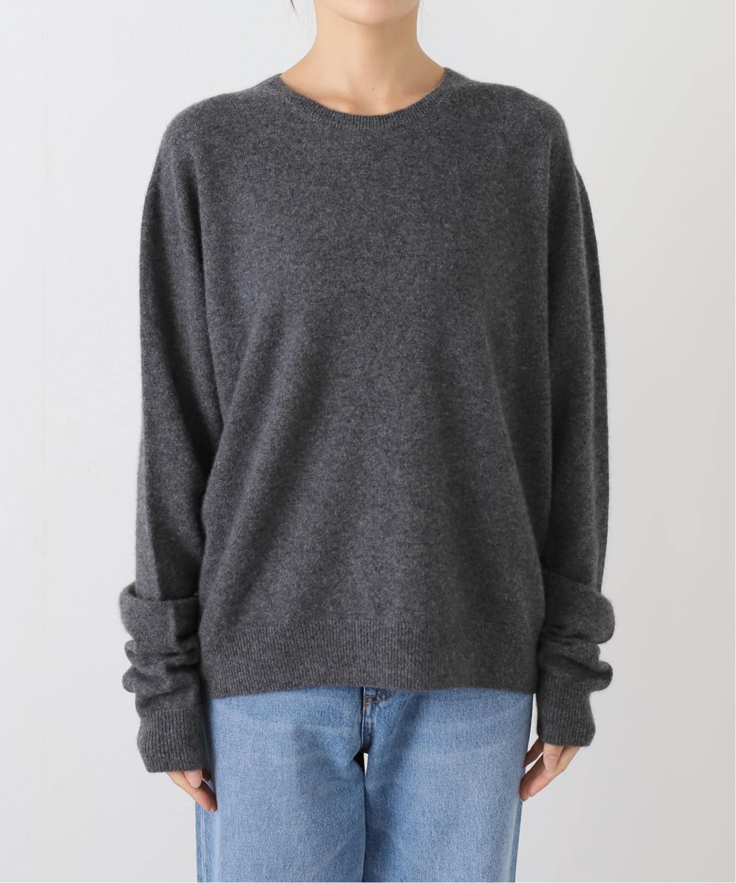 【ARCH THE/アーチ ザ】 カシミヤ クルーネックニット ARCH THE/アーチ ザ】CASHMERE クルーネックプルオーバー（ニット